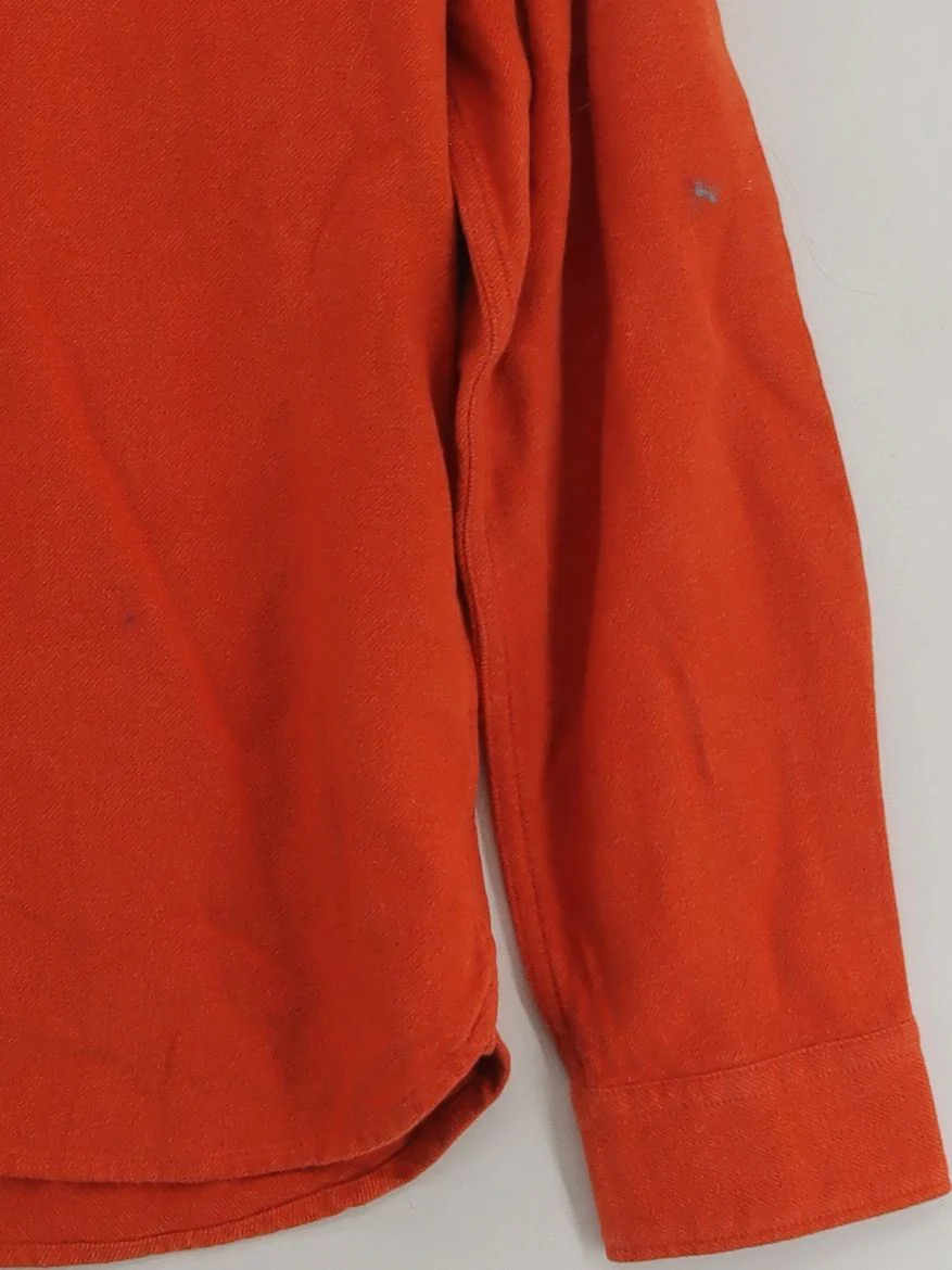 Superdry Men's Shirt XXL Orange 100% Cotton Basic - Image 4