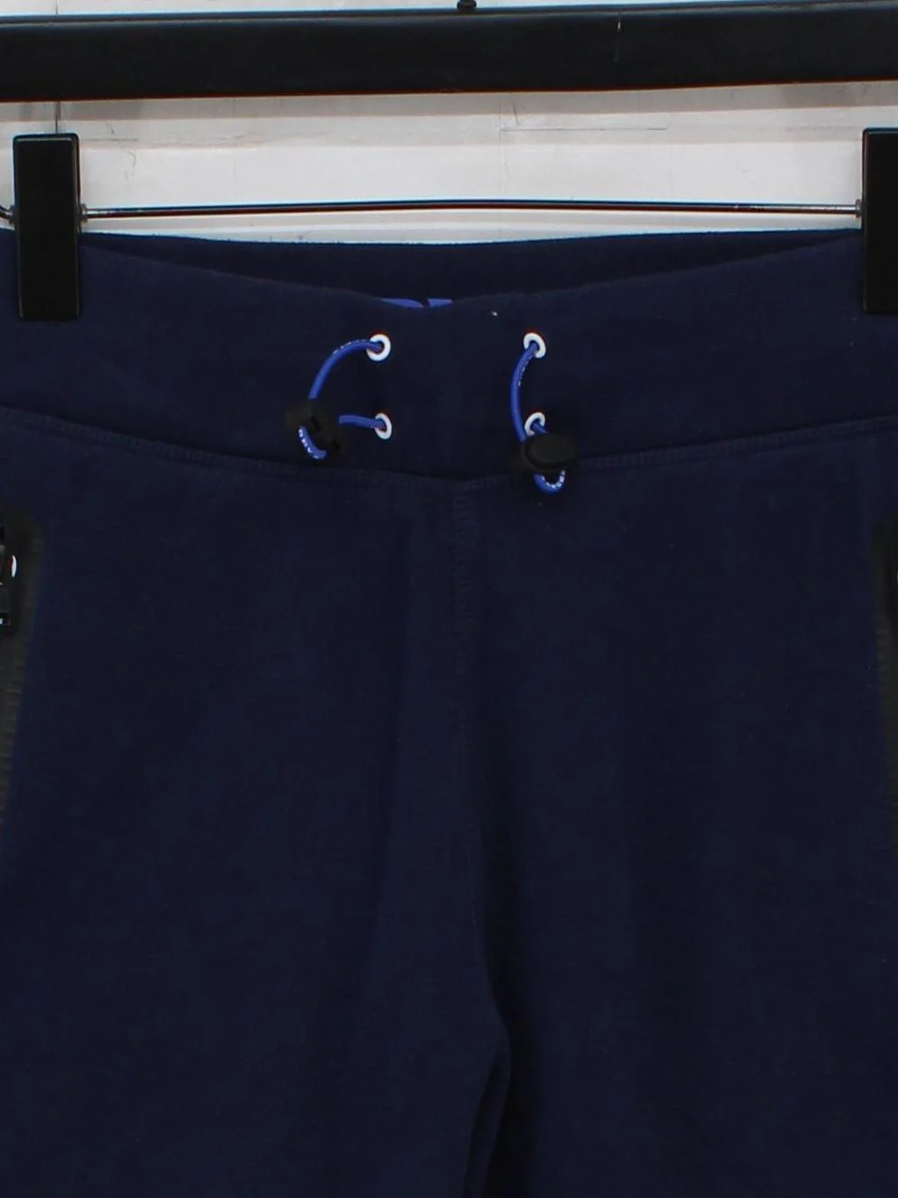 Superdry Men's Shorts S Blue Polyester with Cotton Sweat - Image 3