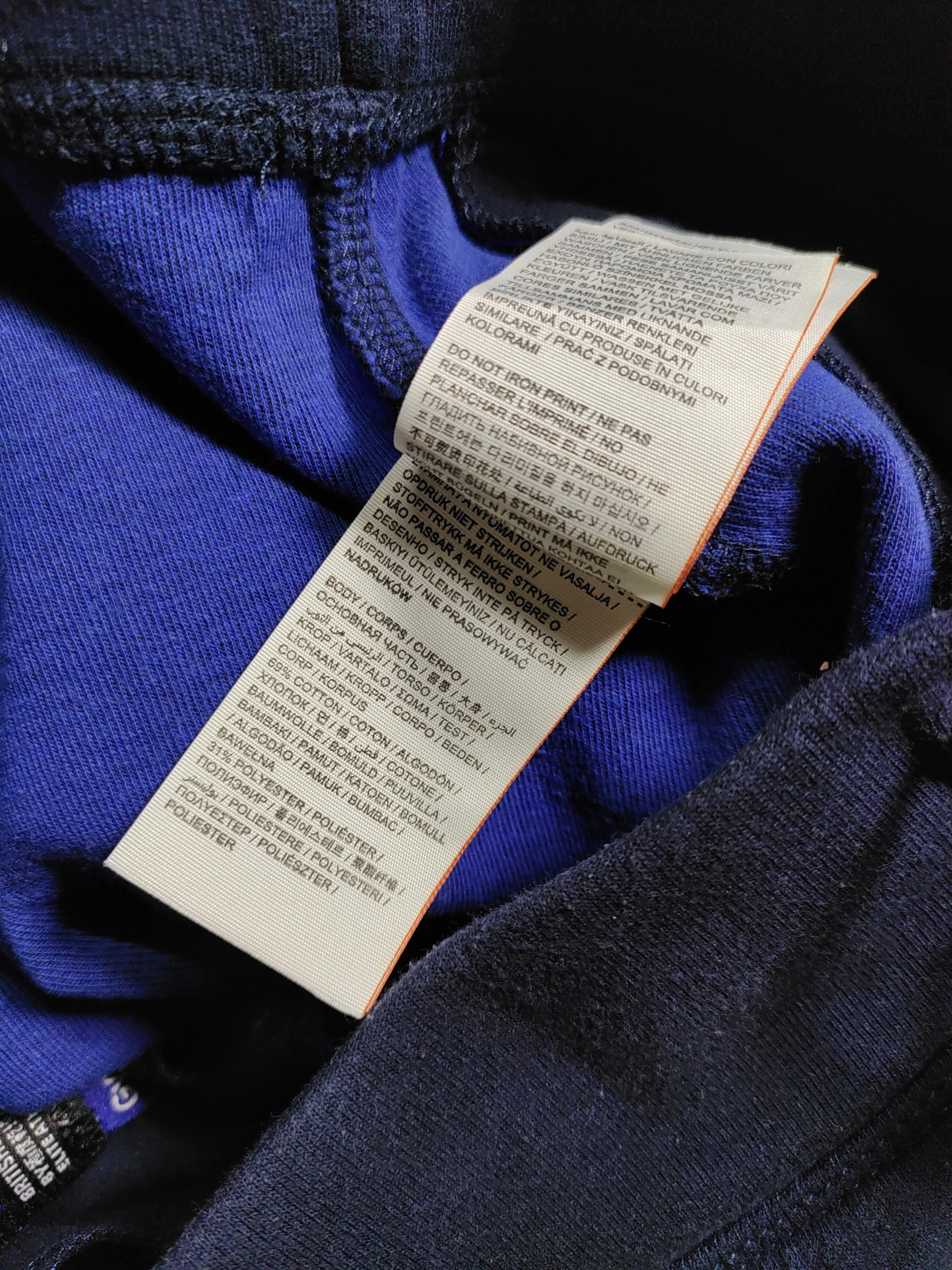 Superdry Men's Shorts S Blue Polyester with Cotton Sweat - Image 6