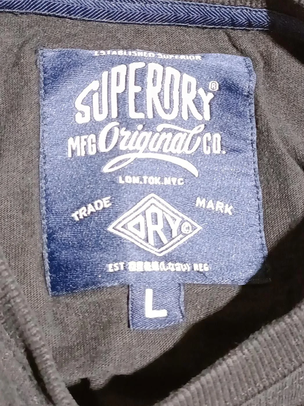 Superdry Men's T-Shirt L Black Graphic 100% Cotton Basic - Image 5