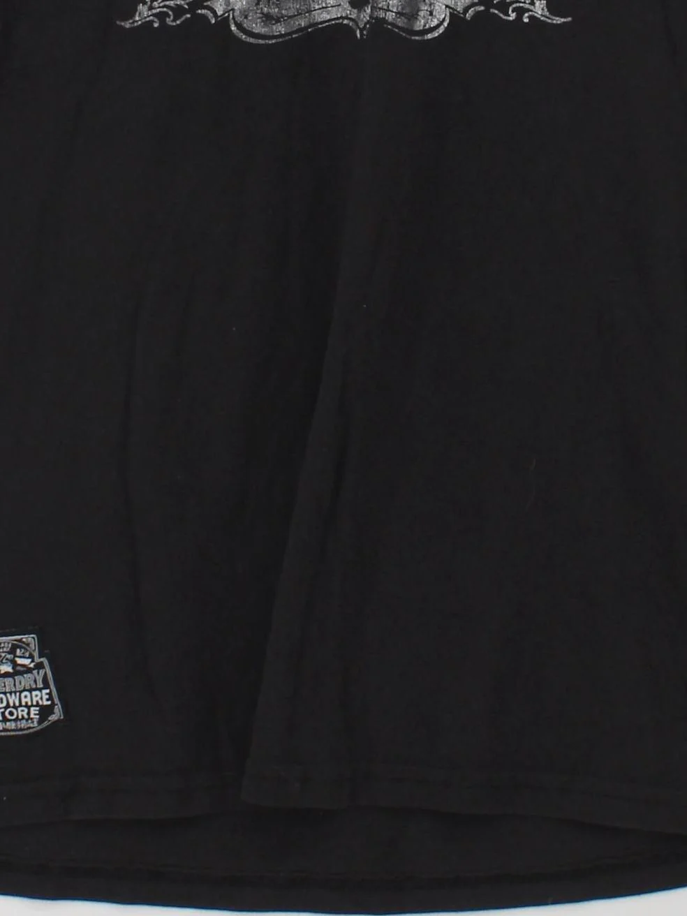 Superdry Men's T-Shirt L Black Graphic 100% Cotton Basic - Image 4