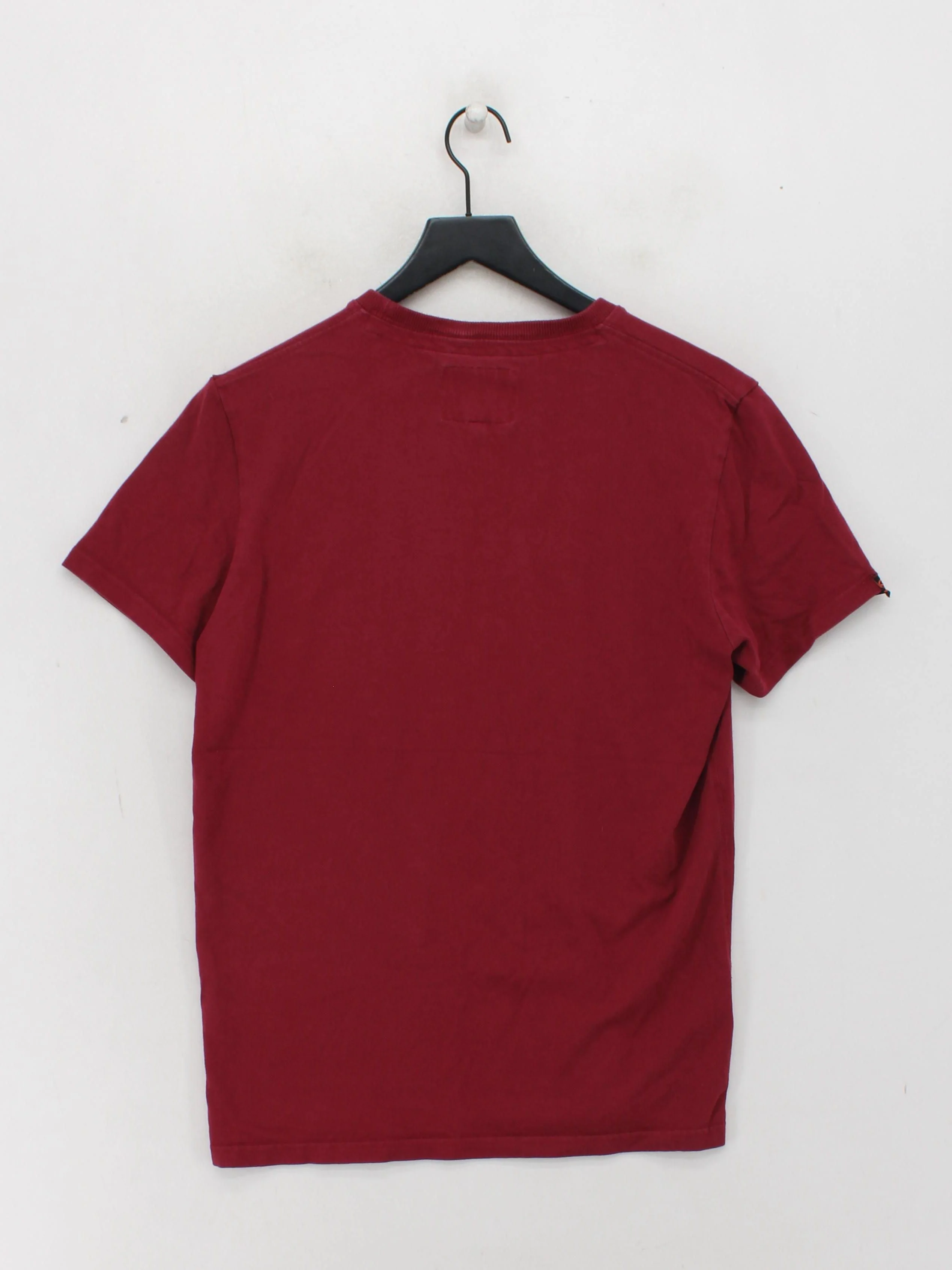 Superdry Men's T-Shirt L Red Graphic 100% Cotton Basic - Image 2
