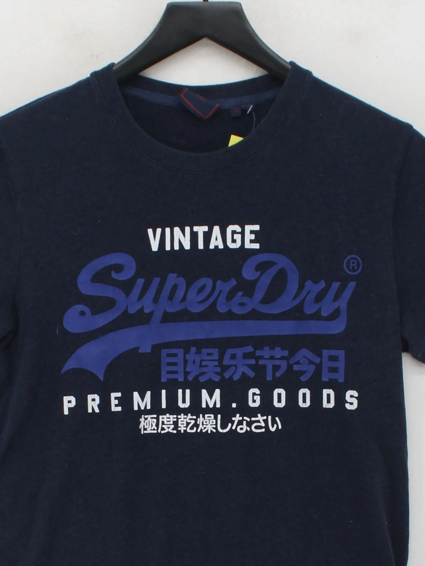 Superdry Men's T-Shirt M Blue Graphic 100% Cotton Basic - Image 3