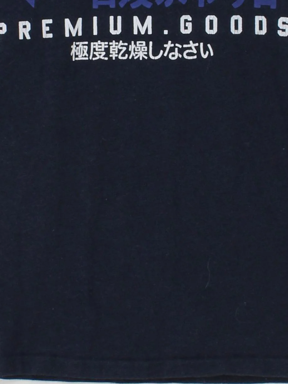 Superdry Men's T-Shirt M Blue Graphic 100% Cotton Basic - Image 4
