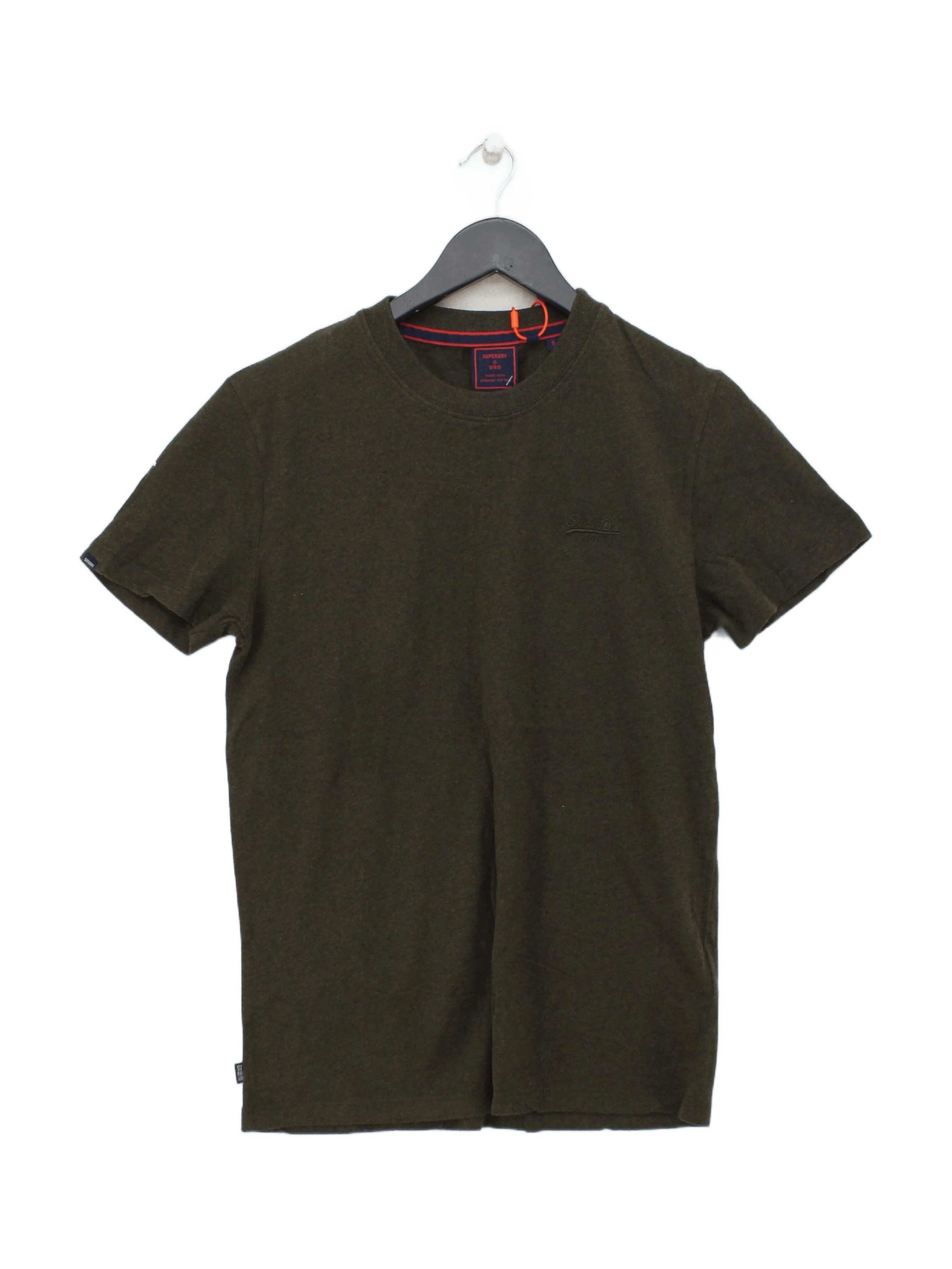 Superdry Men's T-Shirt M Green 100% Cotton Basic New with tags
