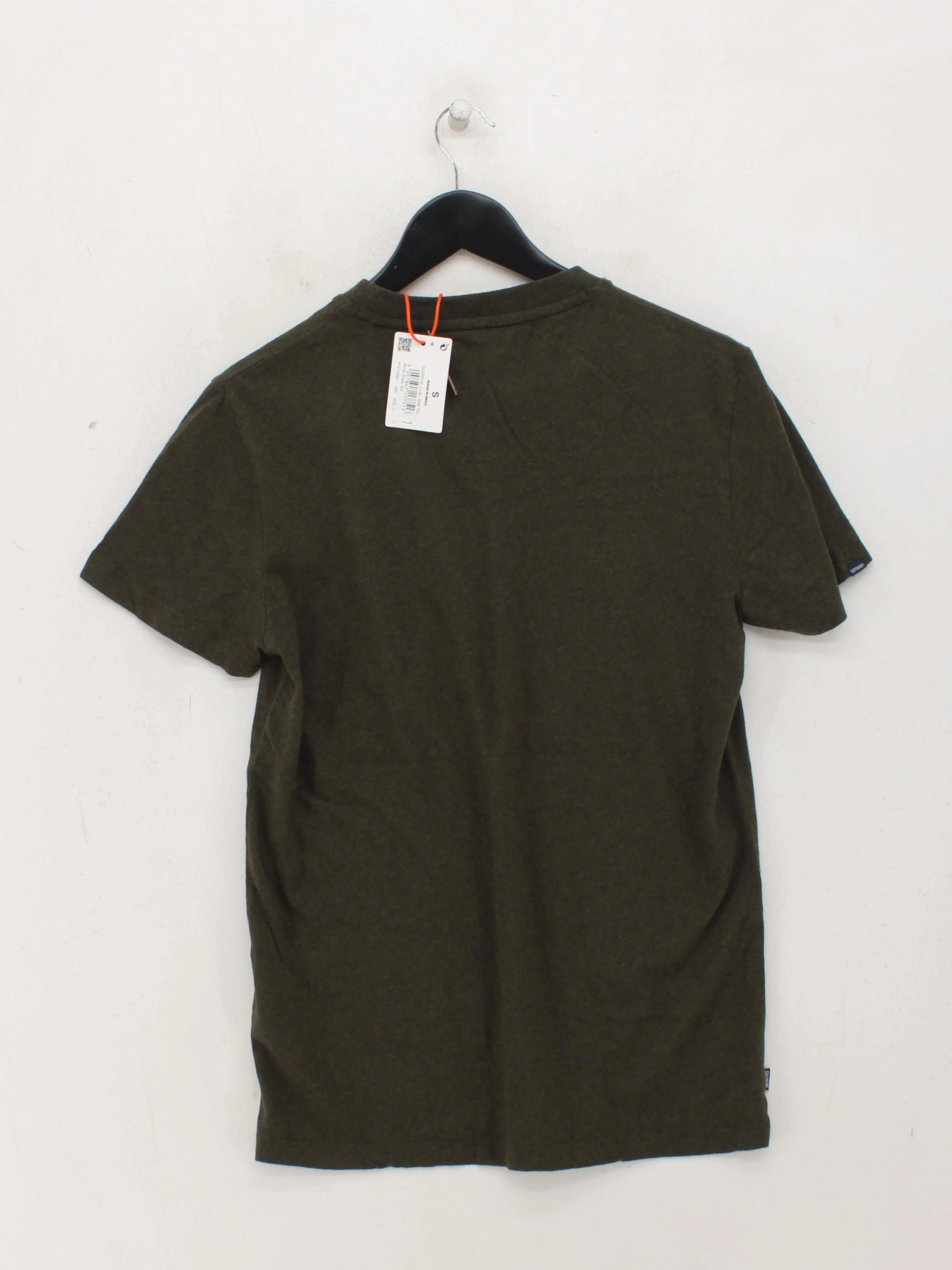 Superdry Men's T-Shirt M Green 100% Cotton Basic New with tags - Image 2