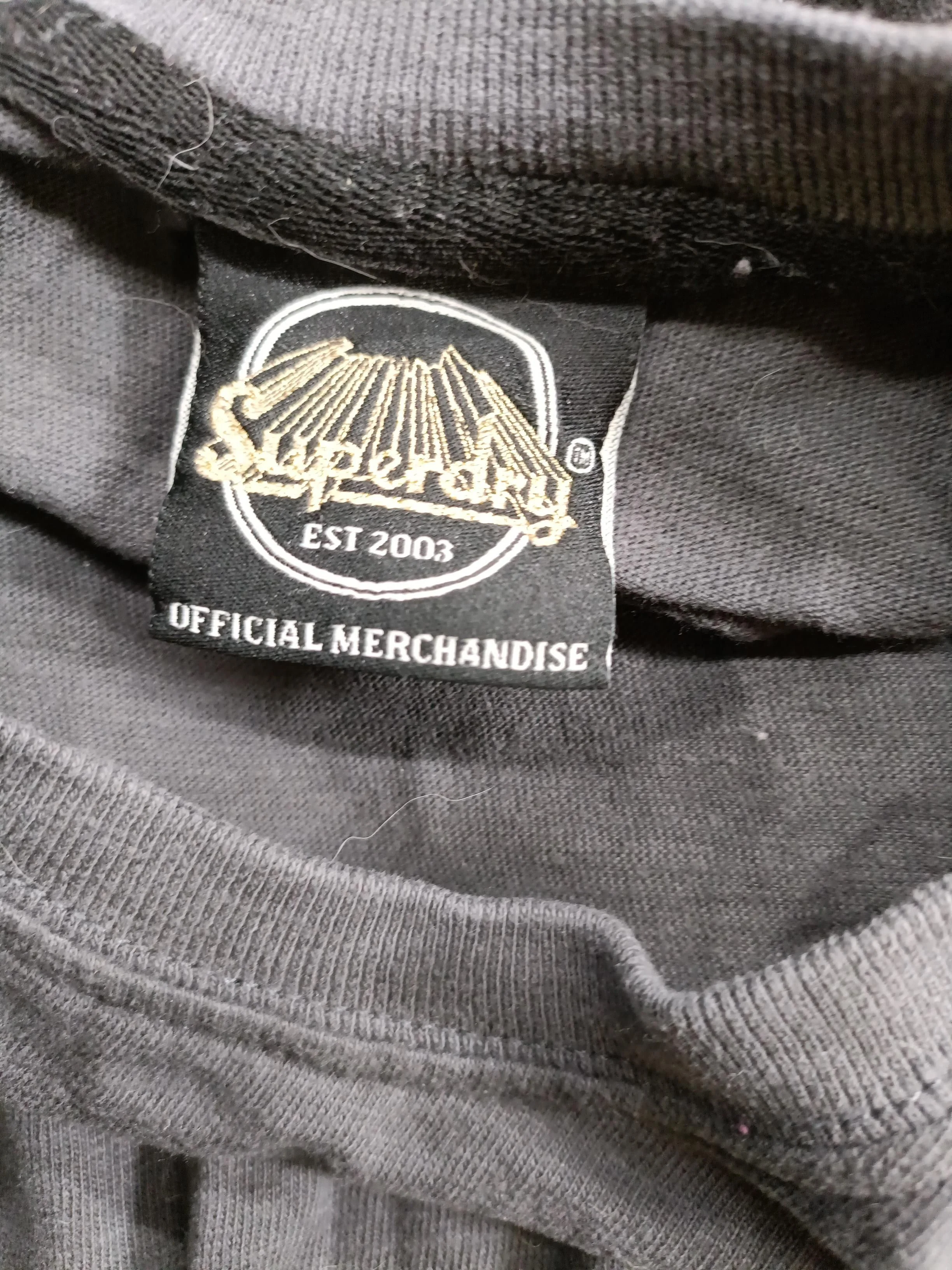 Superdry Men's T-Shirt M Grey Graphic 100% Cotton Basic - Image 6