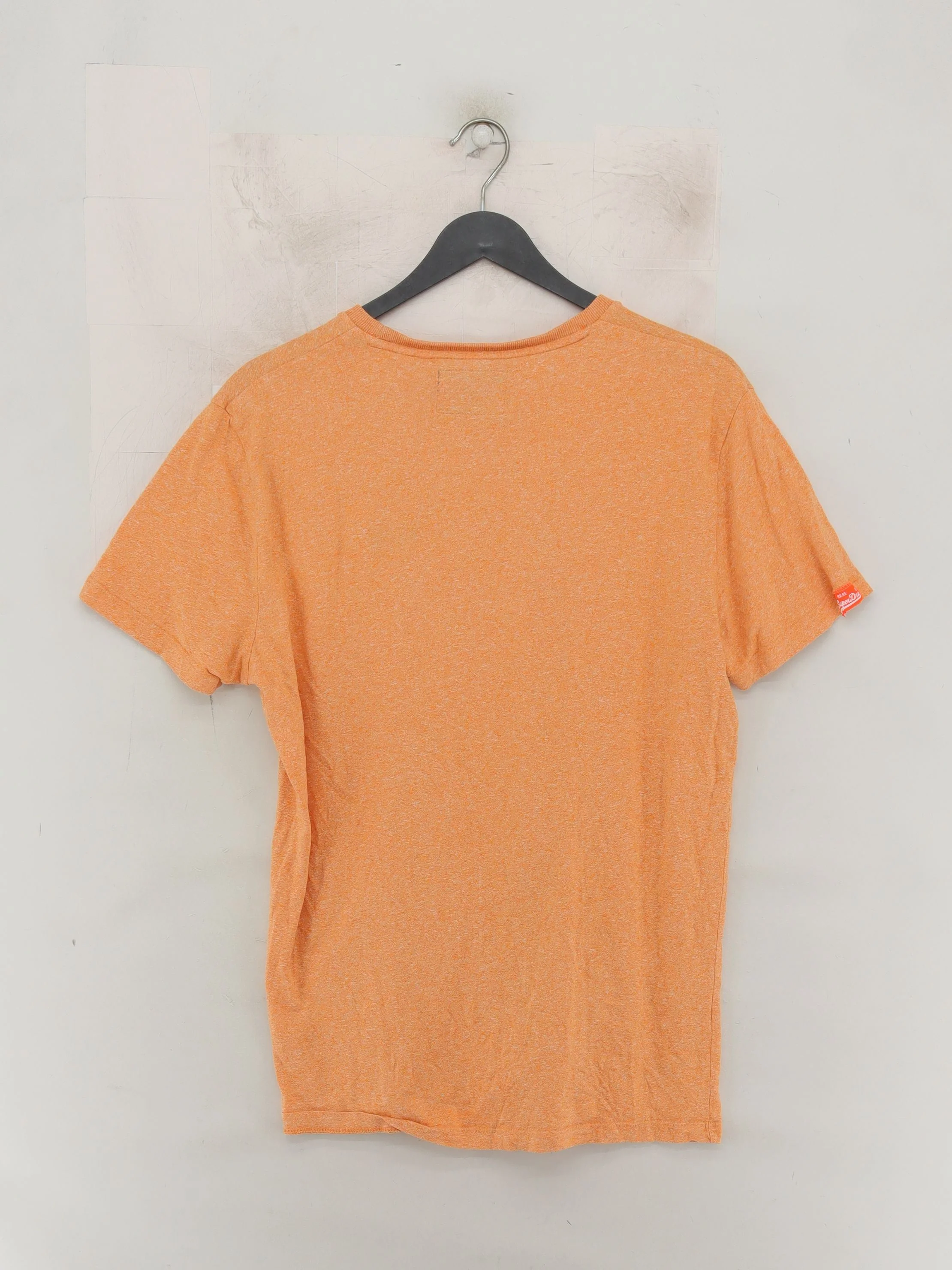 Superdry Men's T-Shirt M Orange 100% Cotton Basic - Image 2