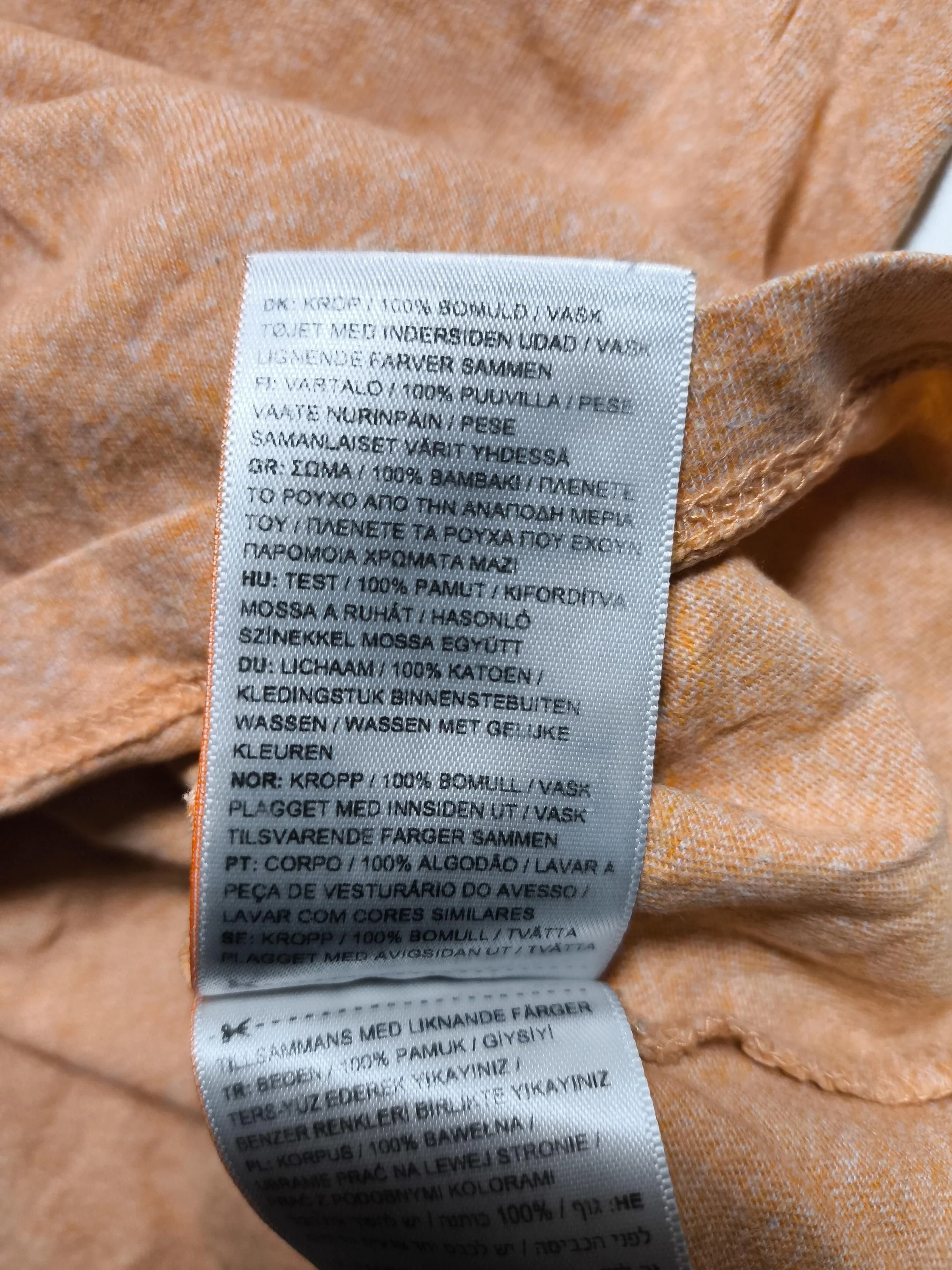 Superdry Men's T-Shirt M Orange 100% Cotton Basic - Image 6