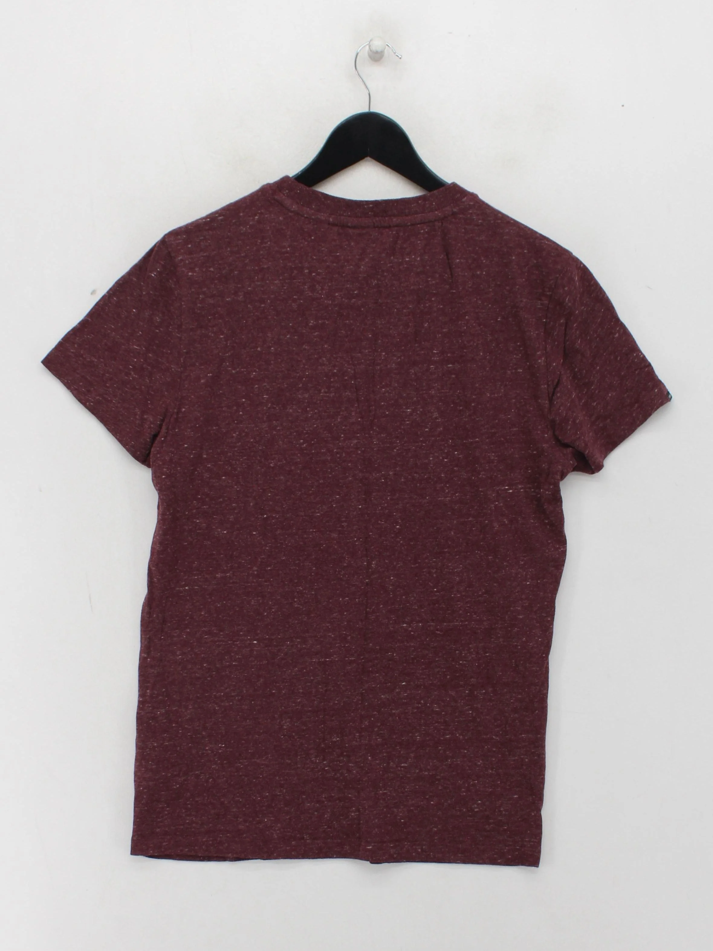 Superdry Men's T-Shirt M Red 100% Cotton Basic - Image 2