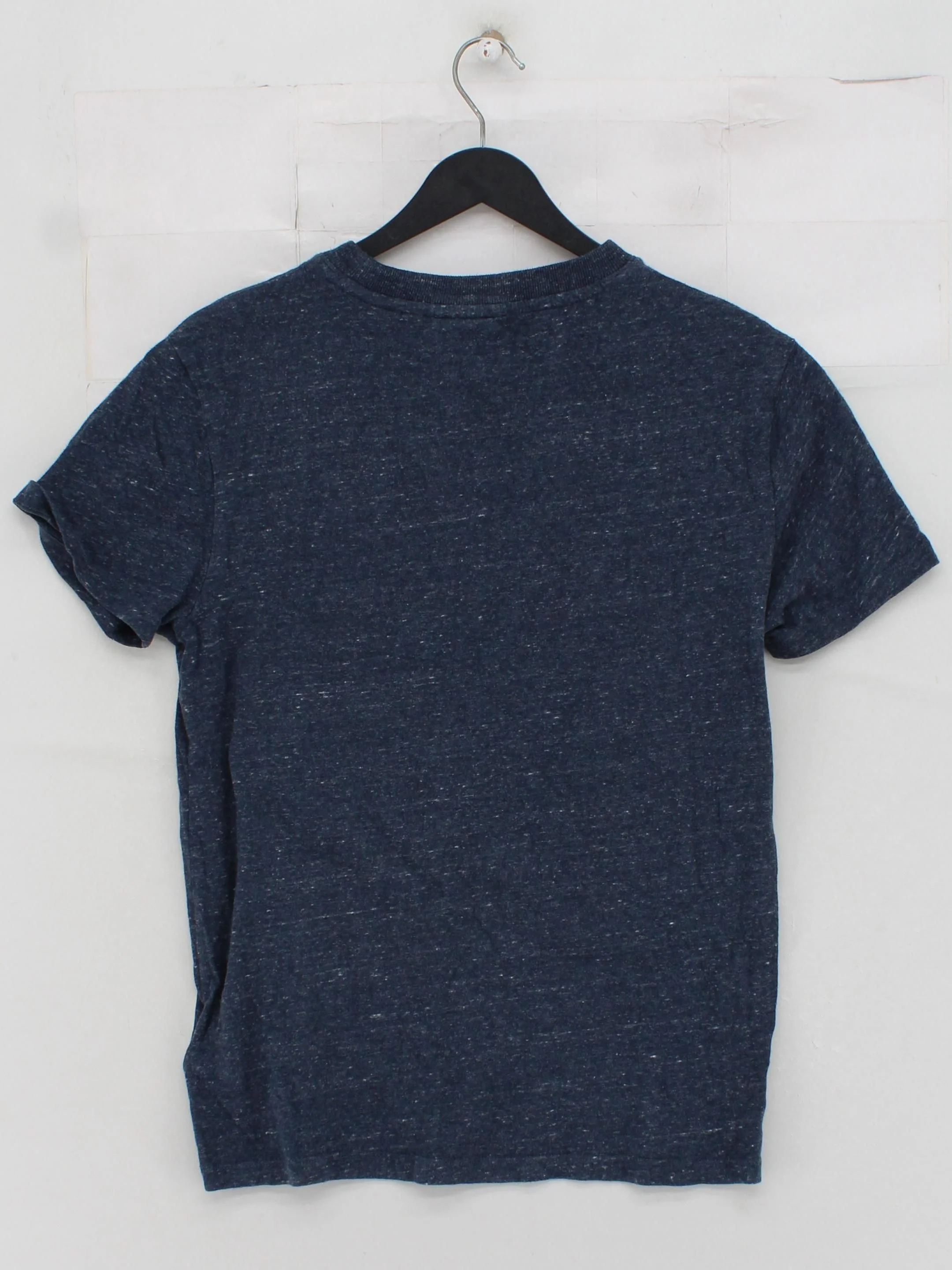 Superdry Men's T-Shirt S Blue 100% Cotton Basic - Image 2