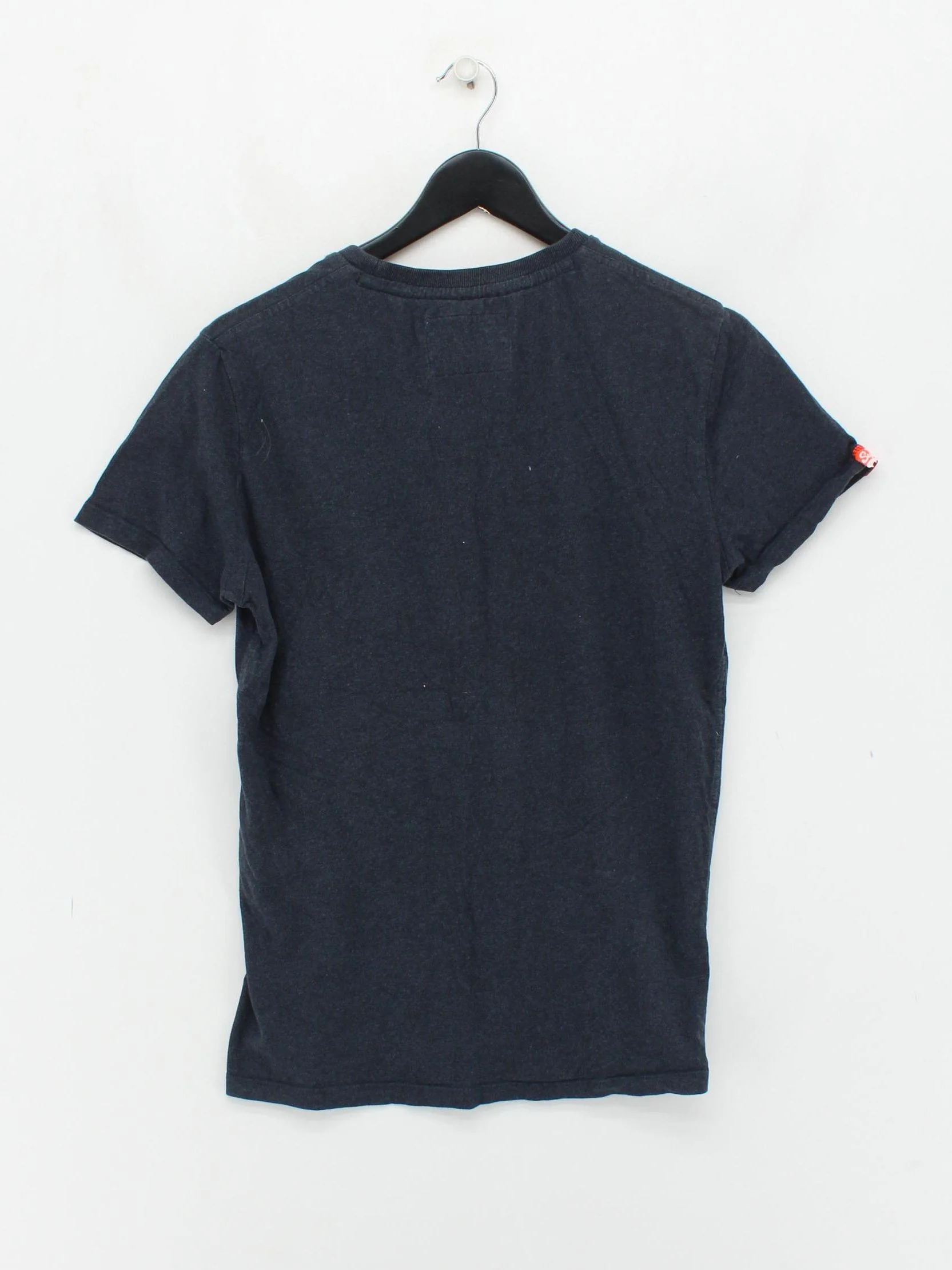 Superdry Men's T-Shirt S Grey 100% Cotton Basic - Image 2