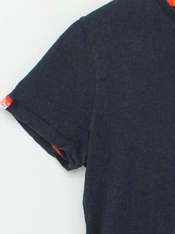 Superdry Men's T-Shirt S Grey 100% Cotton Basic - Image 4