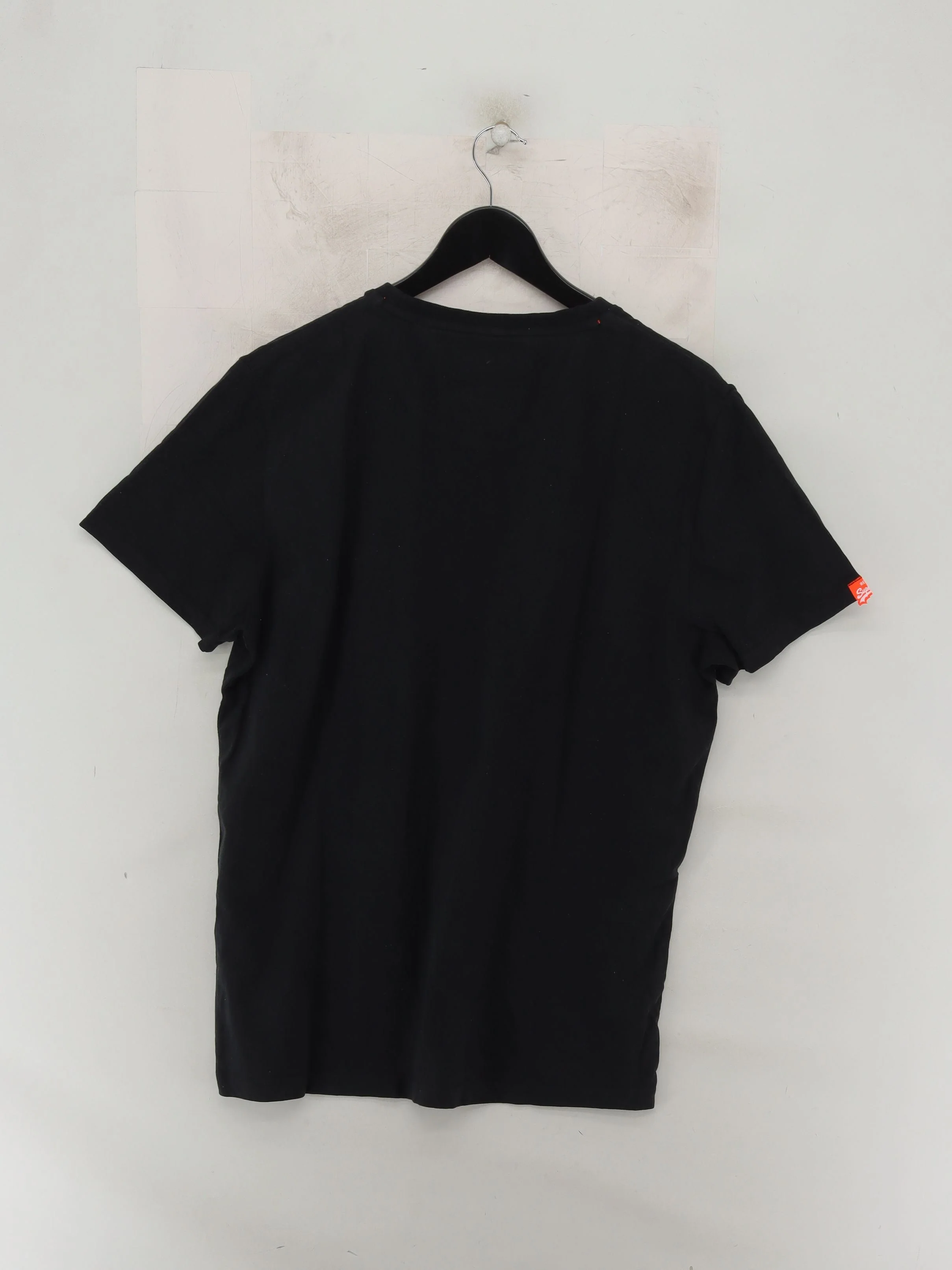 Superdry Men's T-Shirt XXL Black 100% Cotton Basic - Image 2