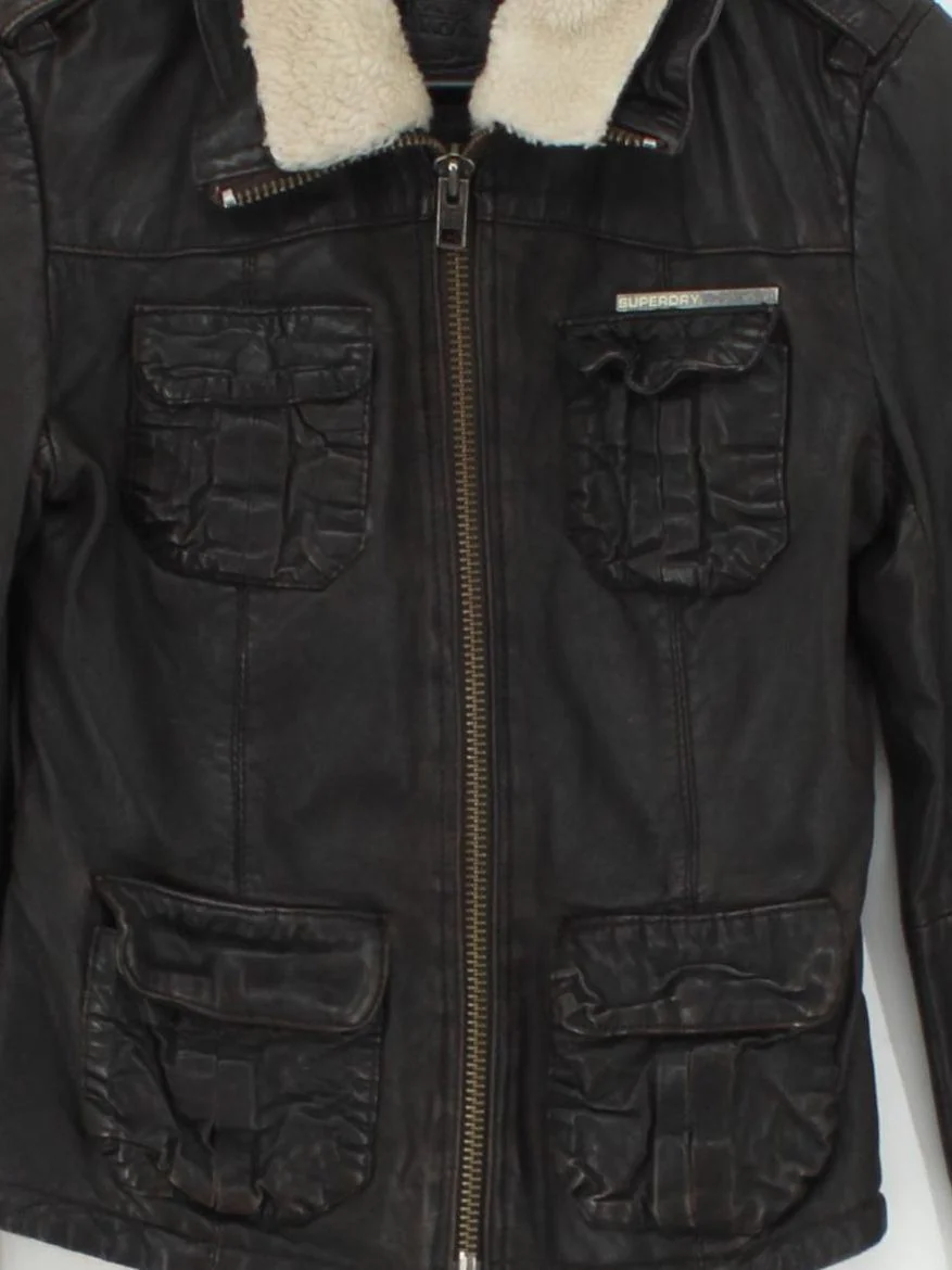 Superdry Motorcycle Jacket jacket brown - Image 3