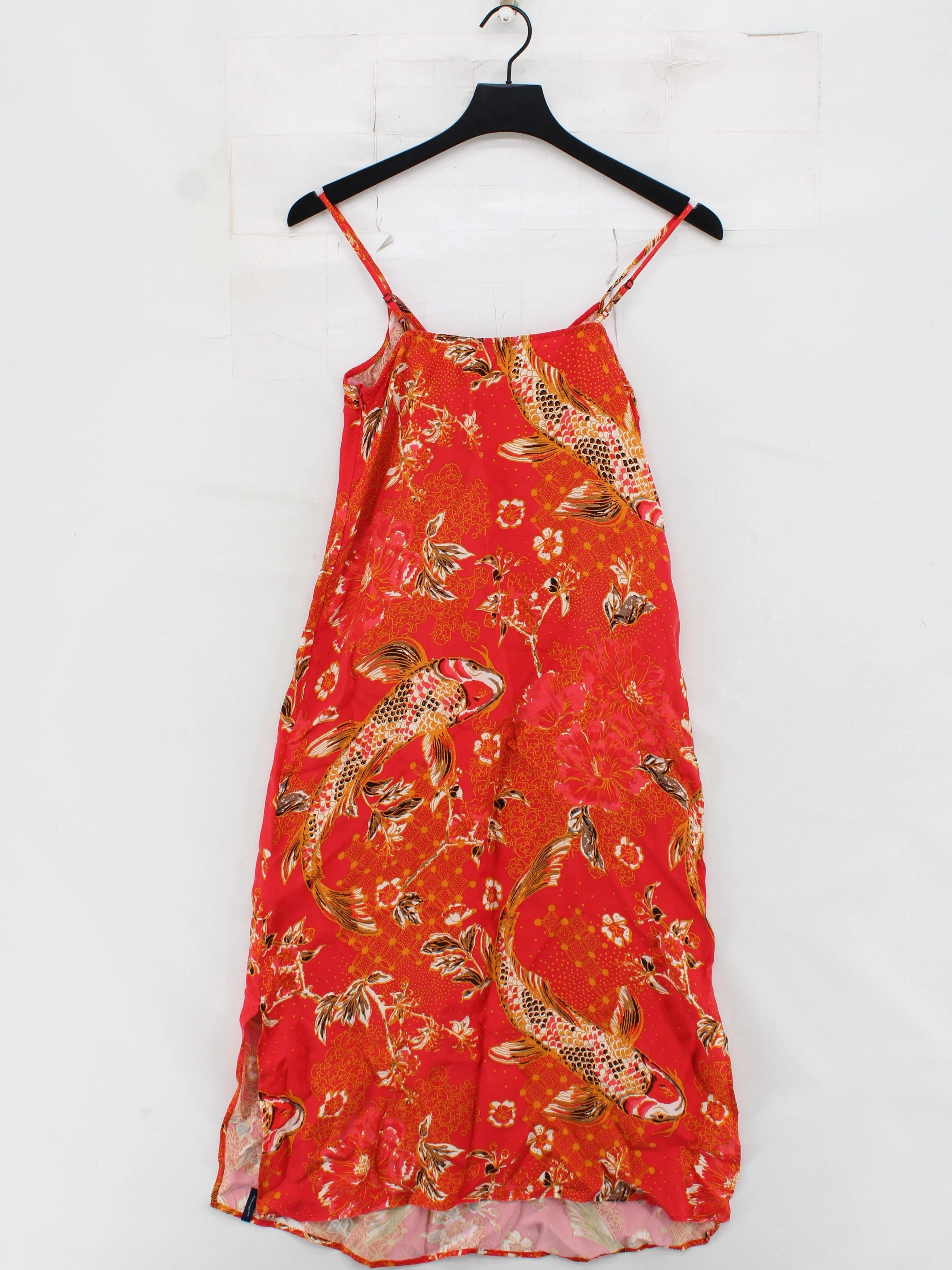 Superdry Slip Maxi Dress UK8 in Red - Image 2