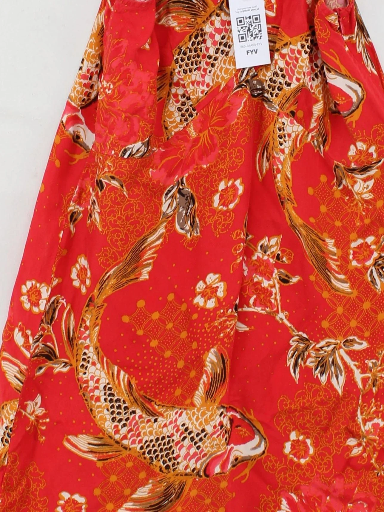 Superdry Slip Maxi Dress UK8 in Red - Image 3