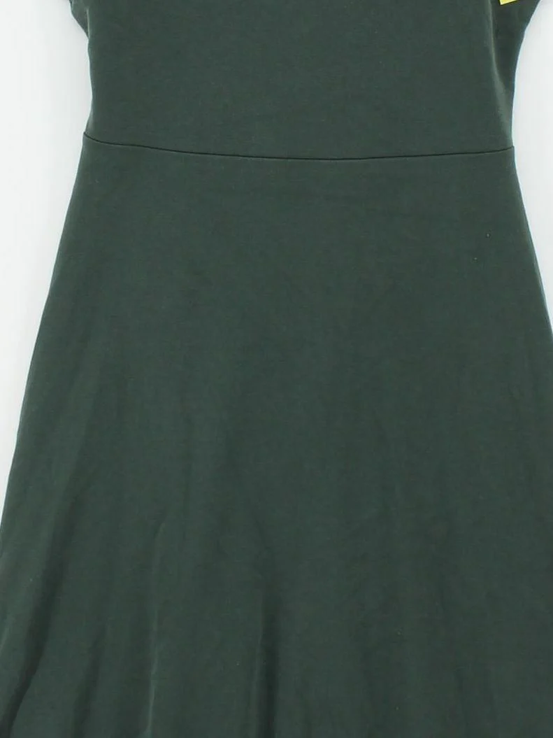 Superdry Slip Midi Dress UK8 in Green - Image 3