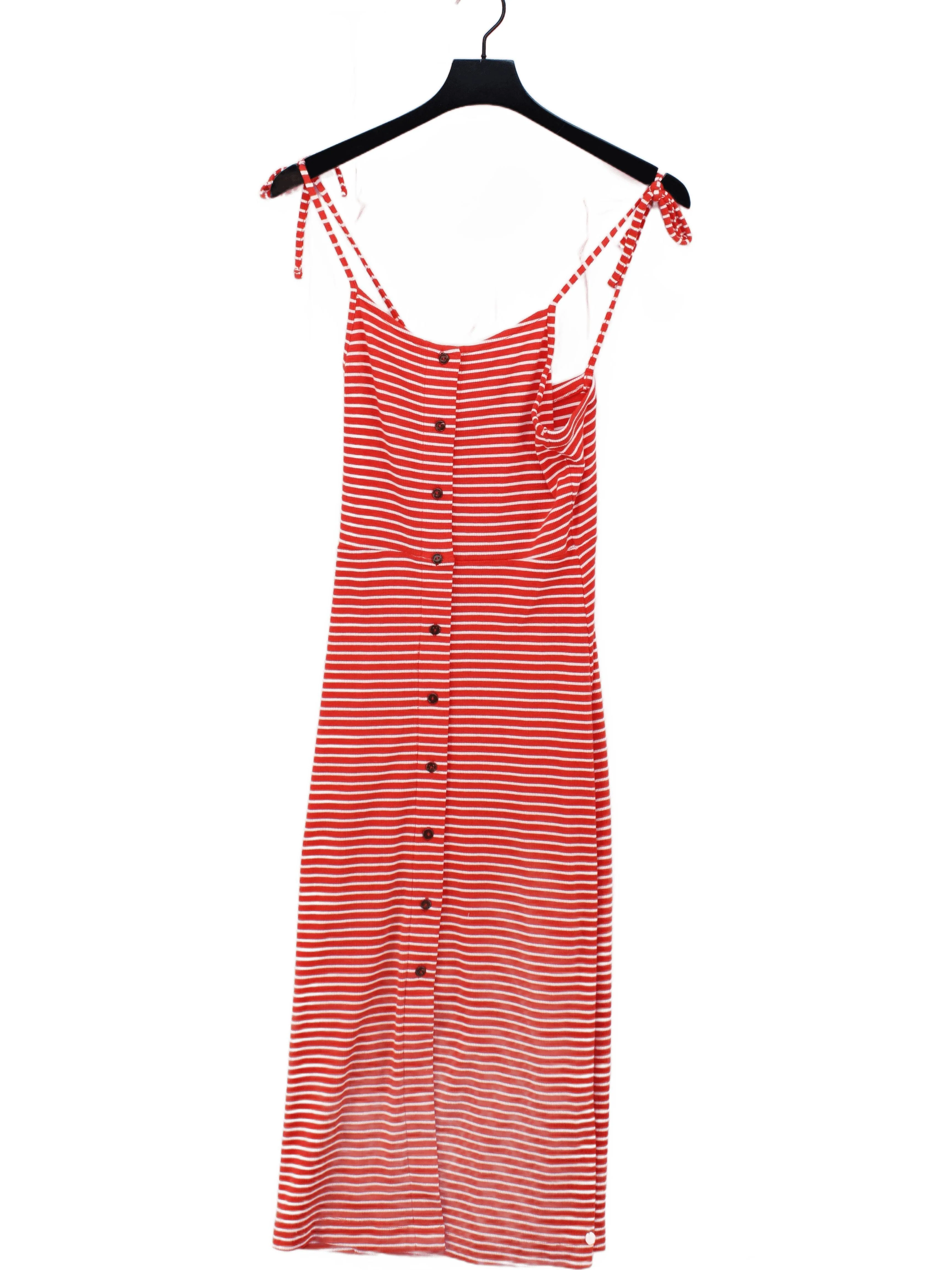Superdry Tank Midi Dress UK8 in Red