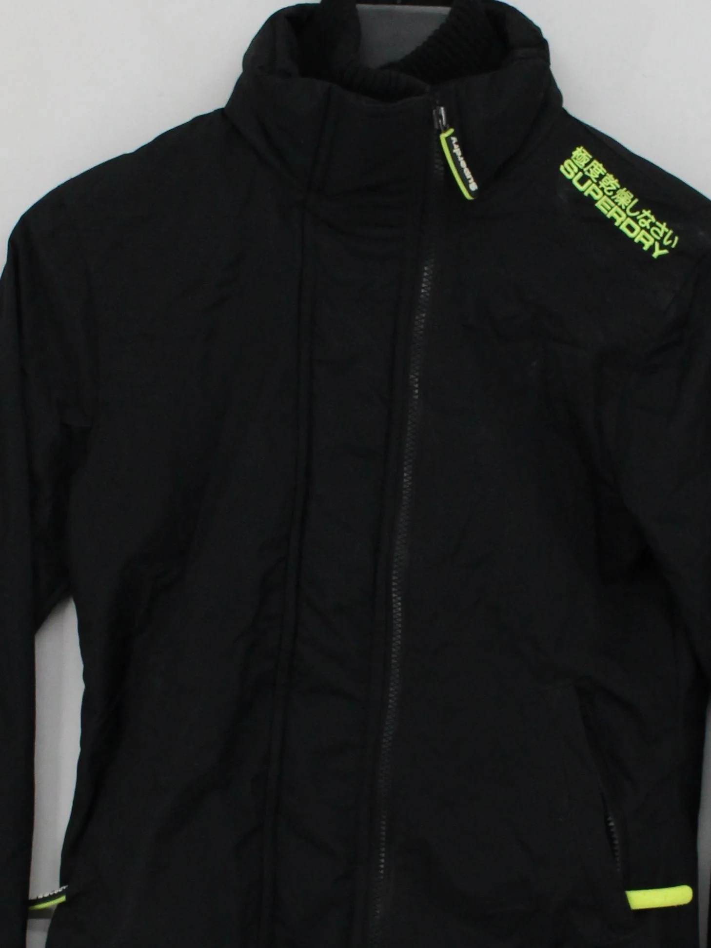 Superdry Windbreaker jacket black - Image 3