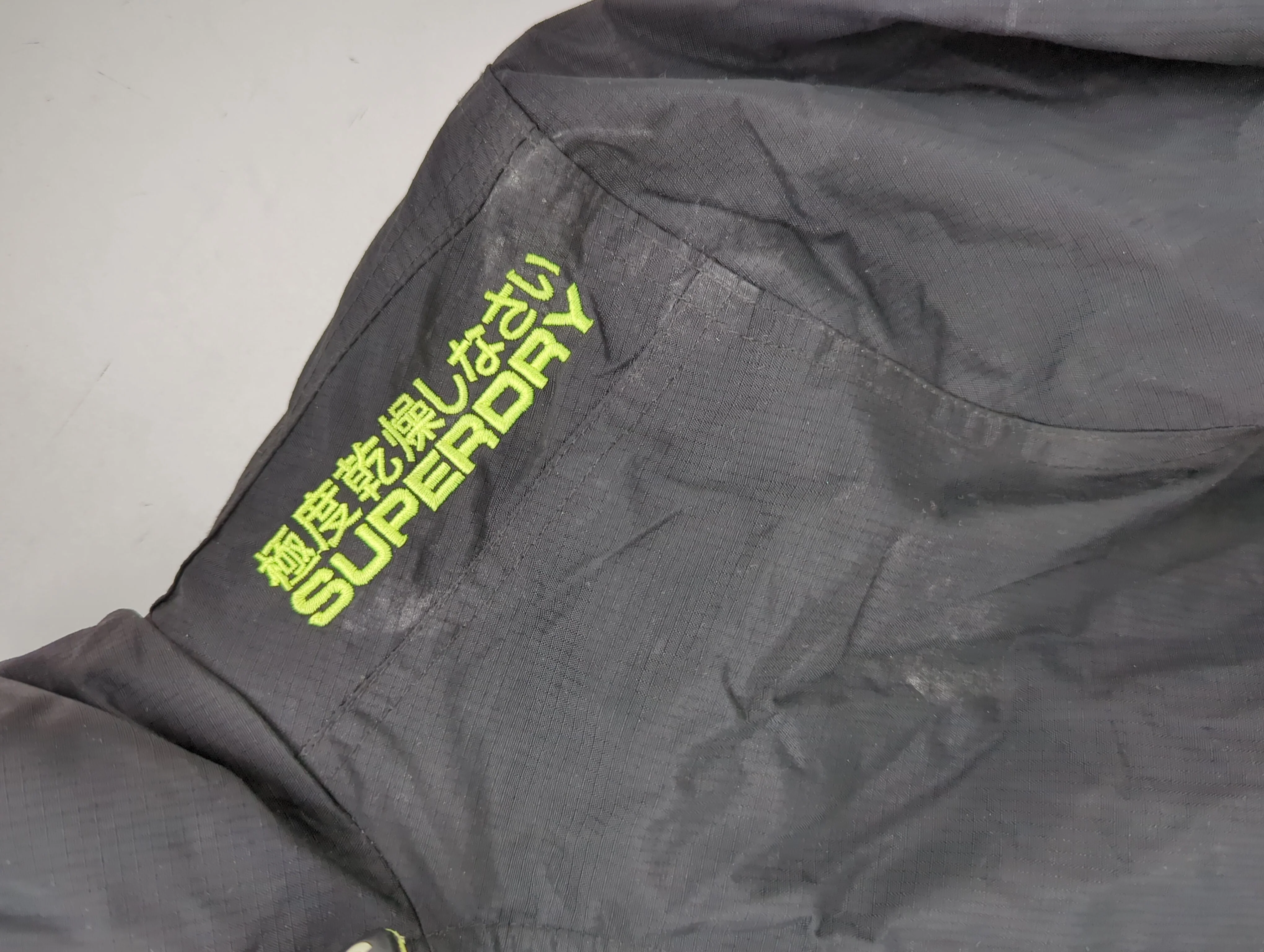 Superdry Windbreaker jacket black - Image 5