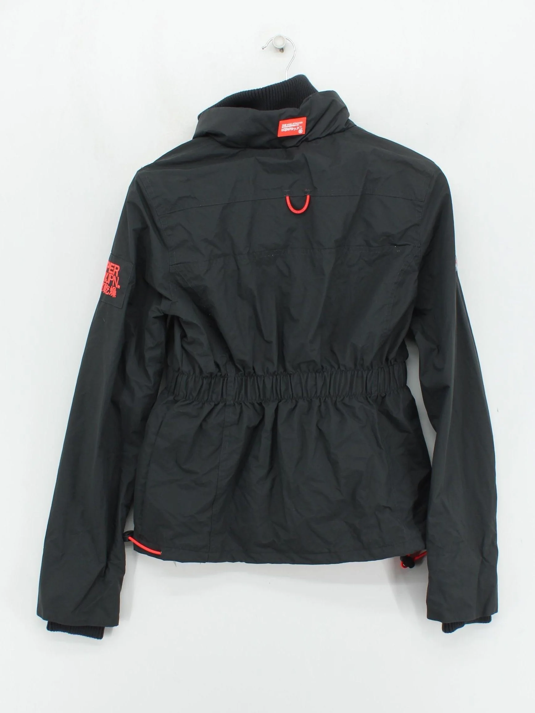 Superdry Windbreaker jacket black - Image 2