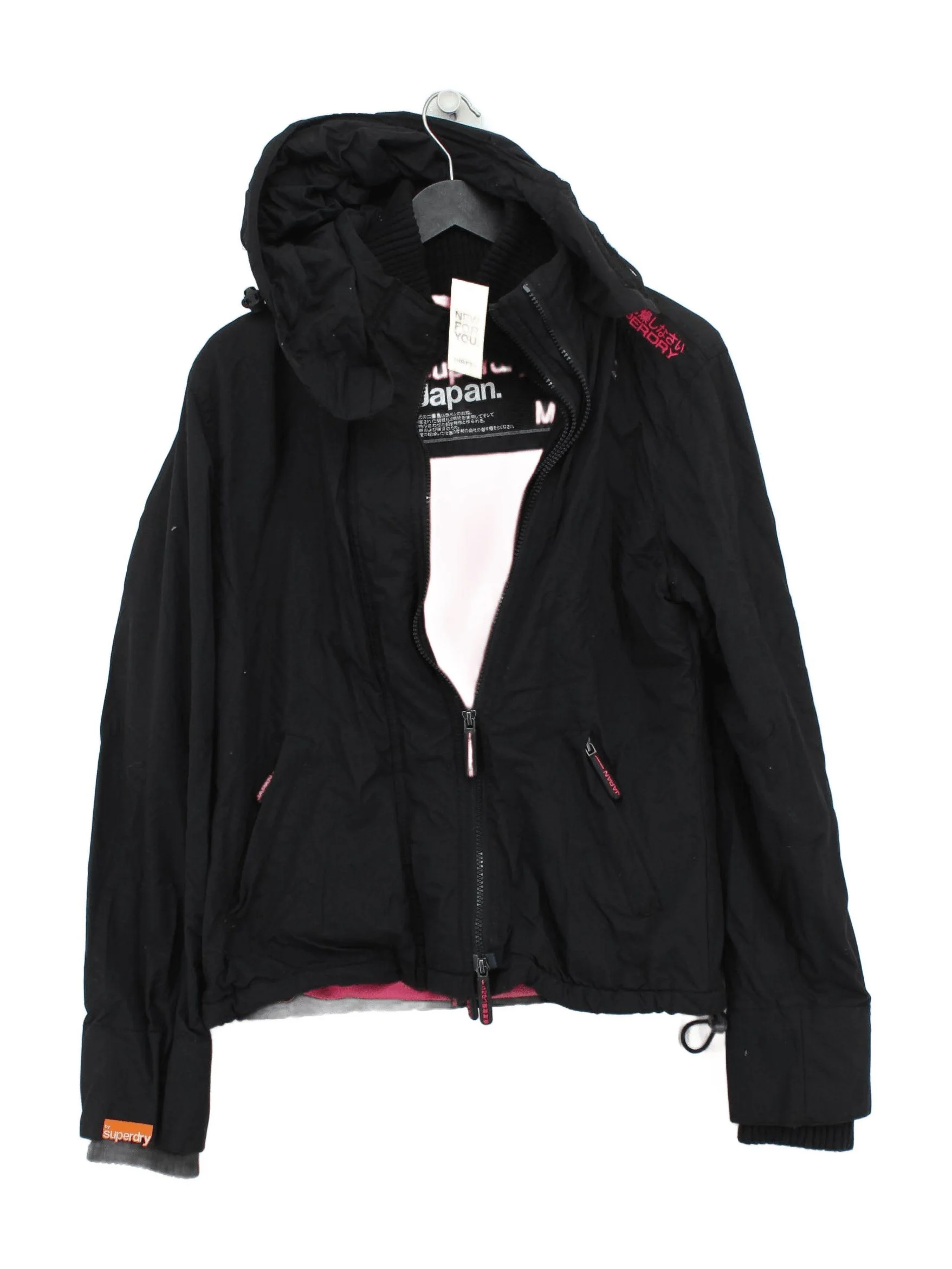 Superdry Windbreaker jacket black