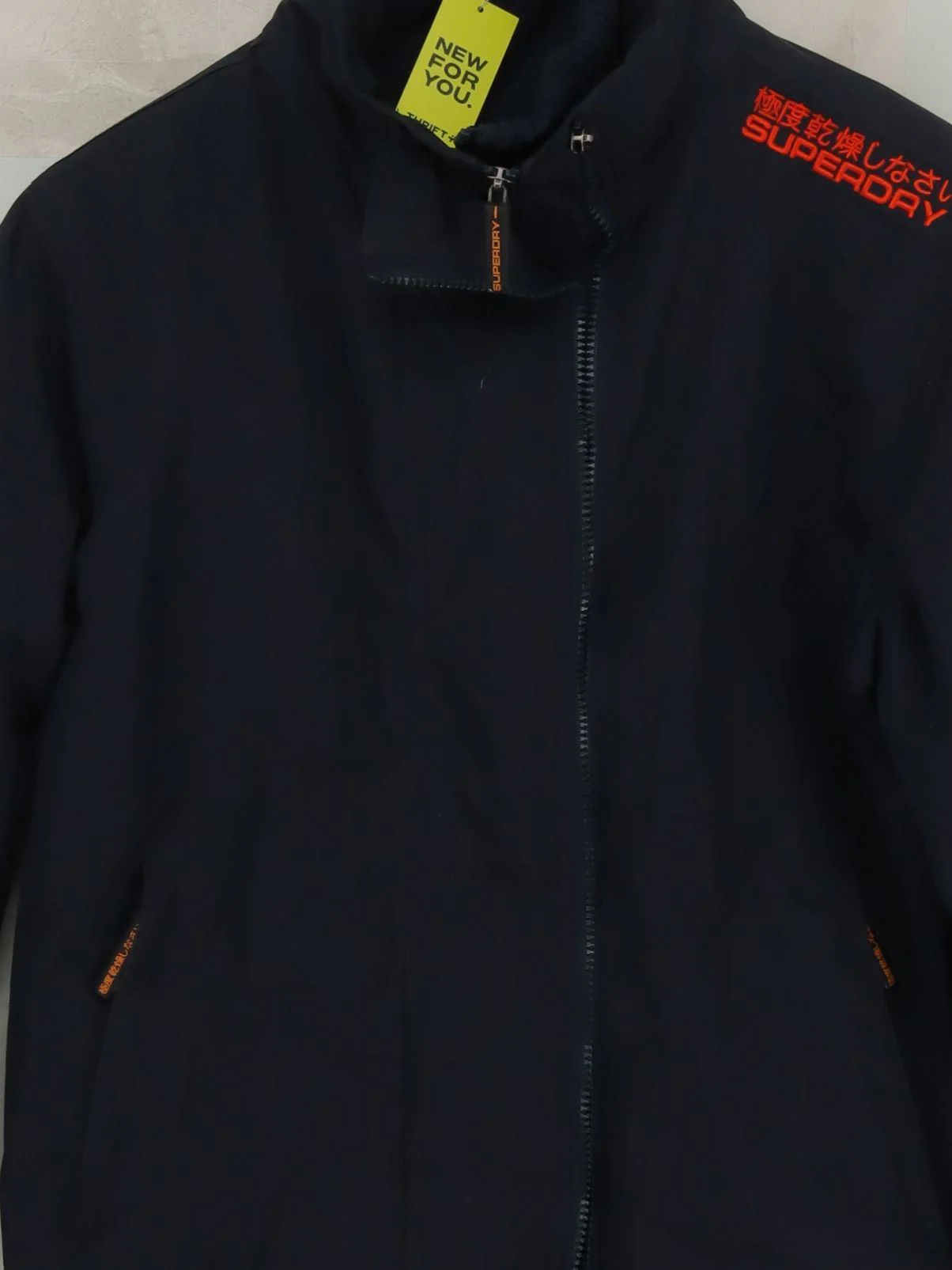 Superdry Windbreaker jacket black - Image 3