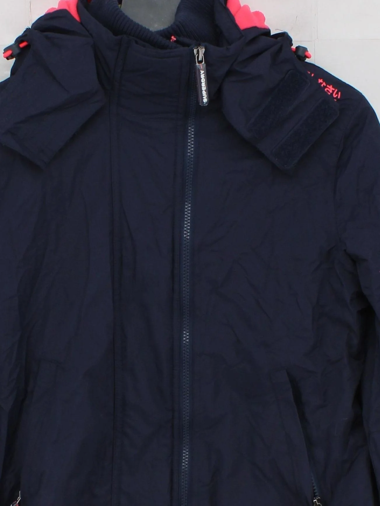 Superdry Windbreaker jacket blue - Image 3