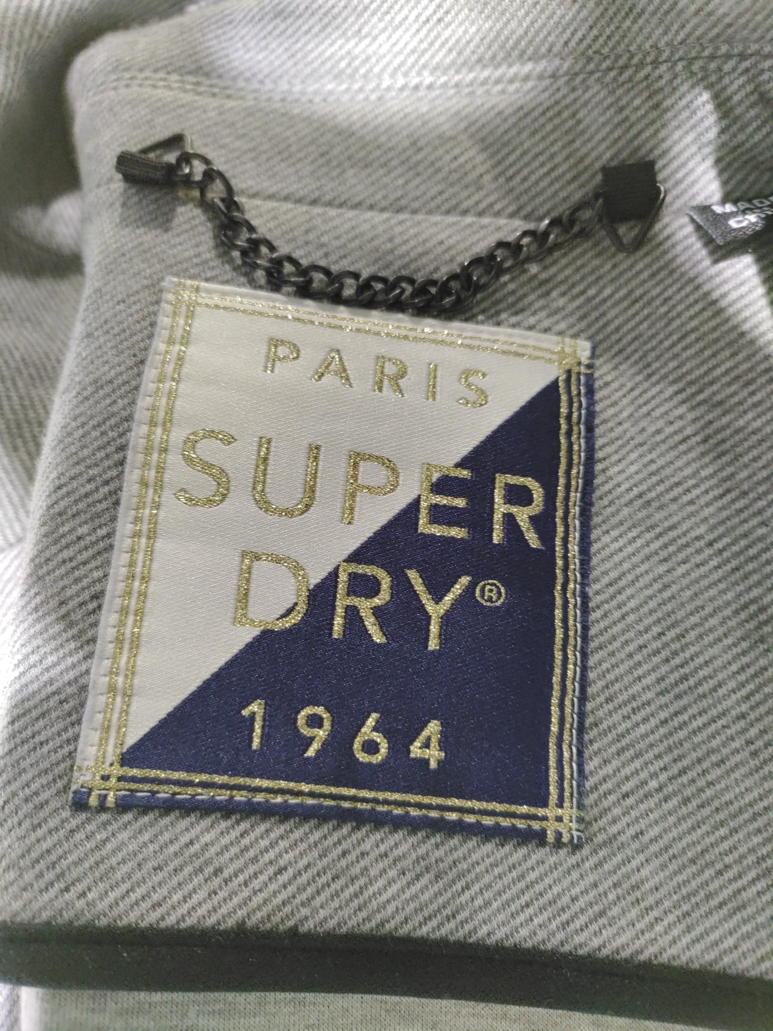 Superdry Women's Coat UK 12 Grey Polyester - Image 6