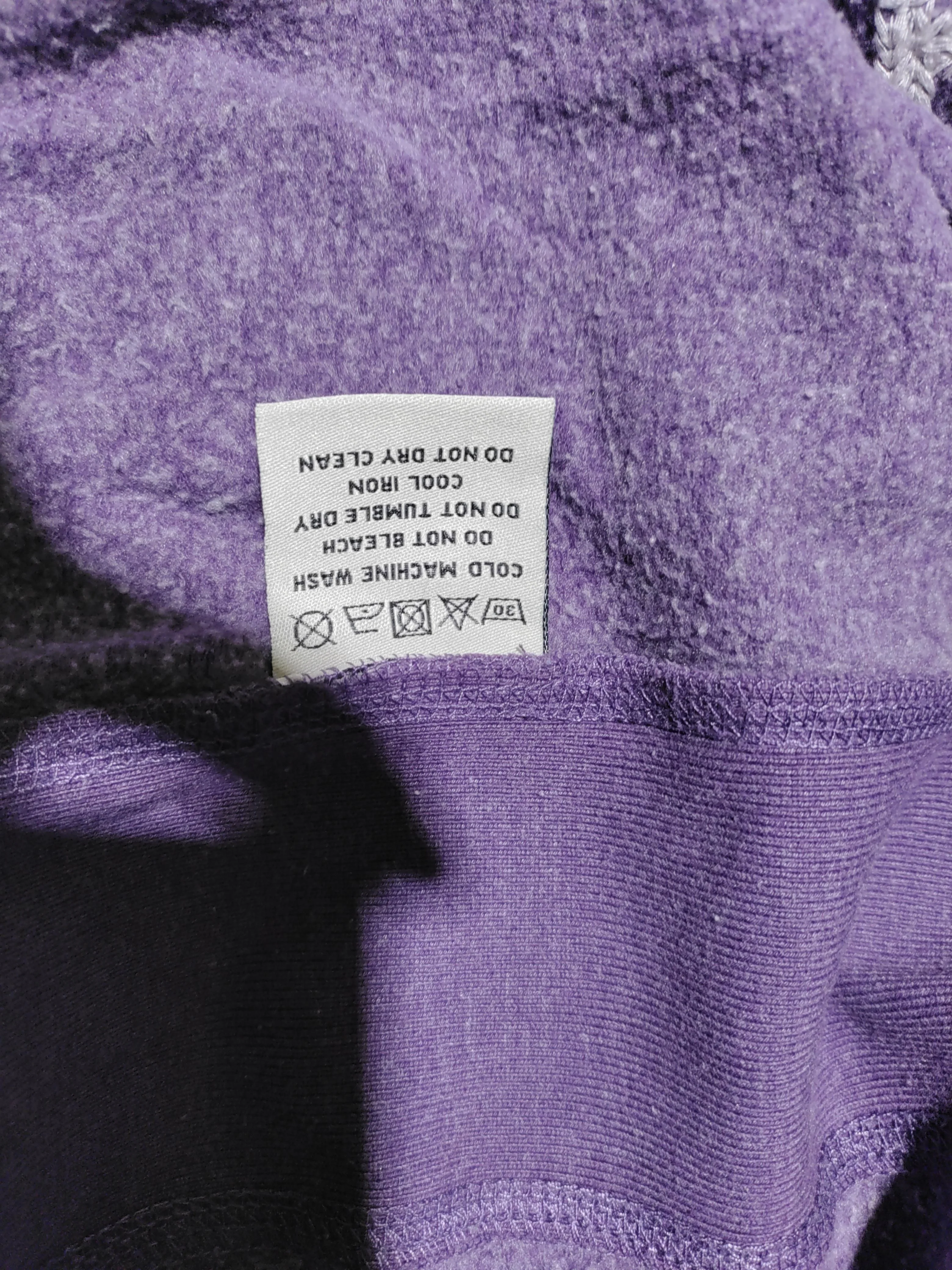 Superdry Women's Hoodie L Purple Graphic 100% Other Pullover - Image 7