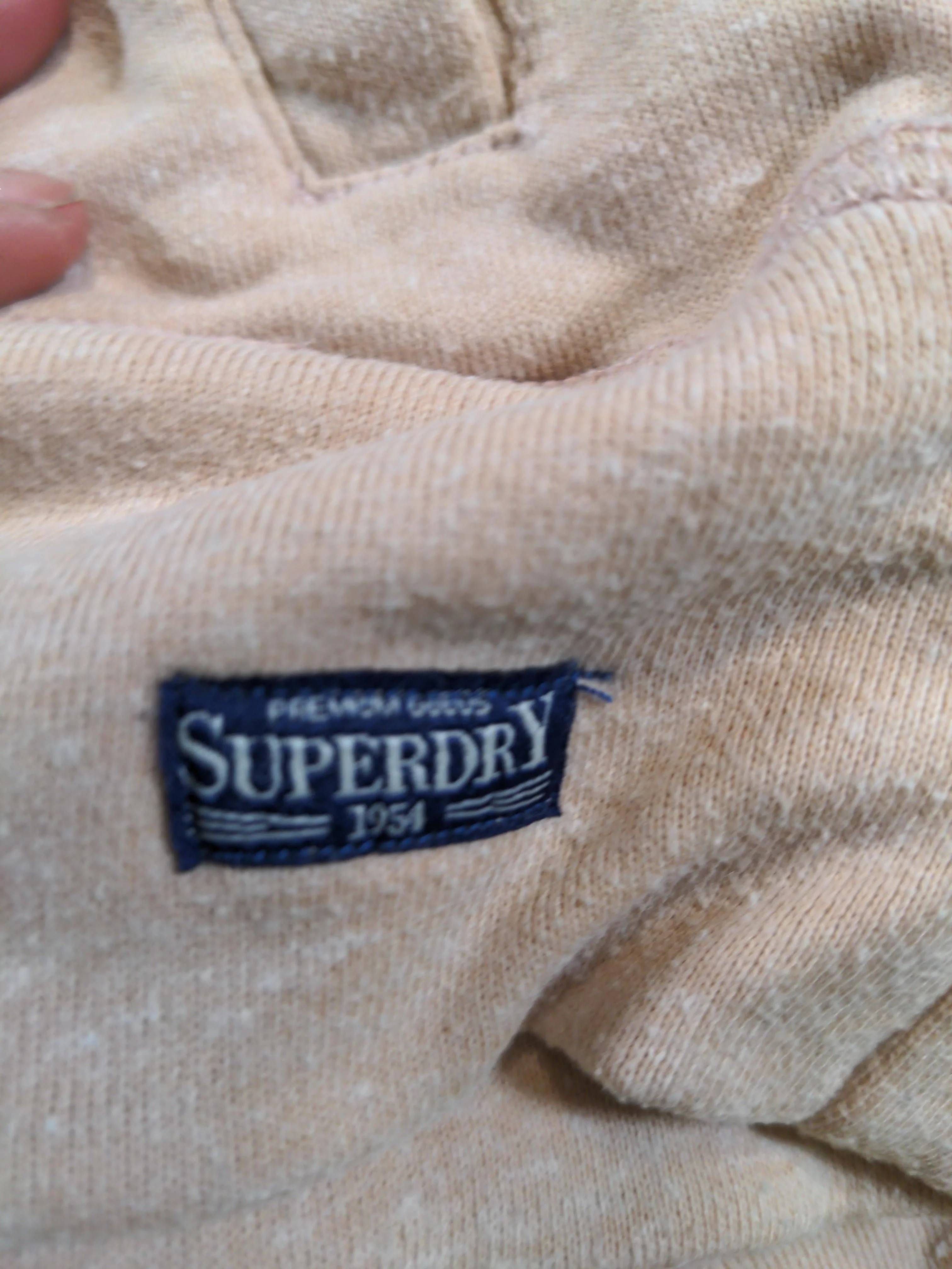 Superdry Women's Hoodie S Cream 100% Other Pullover - Image 5
