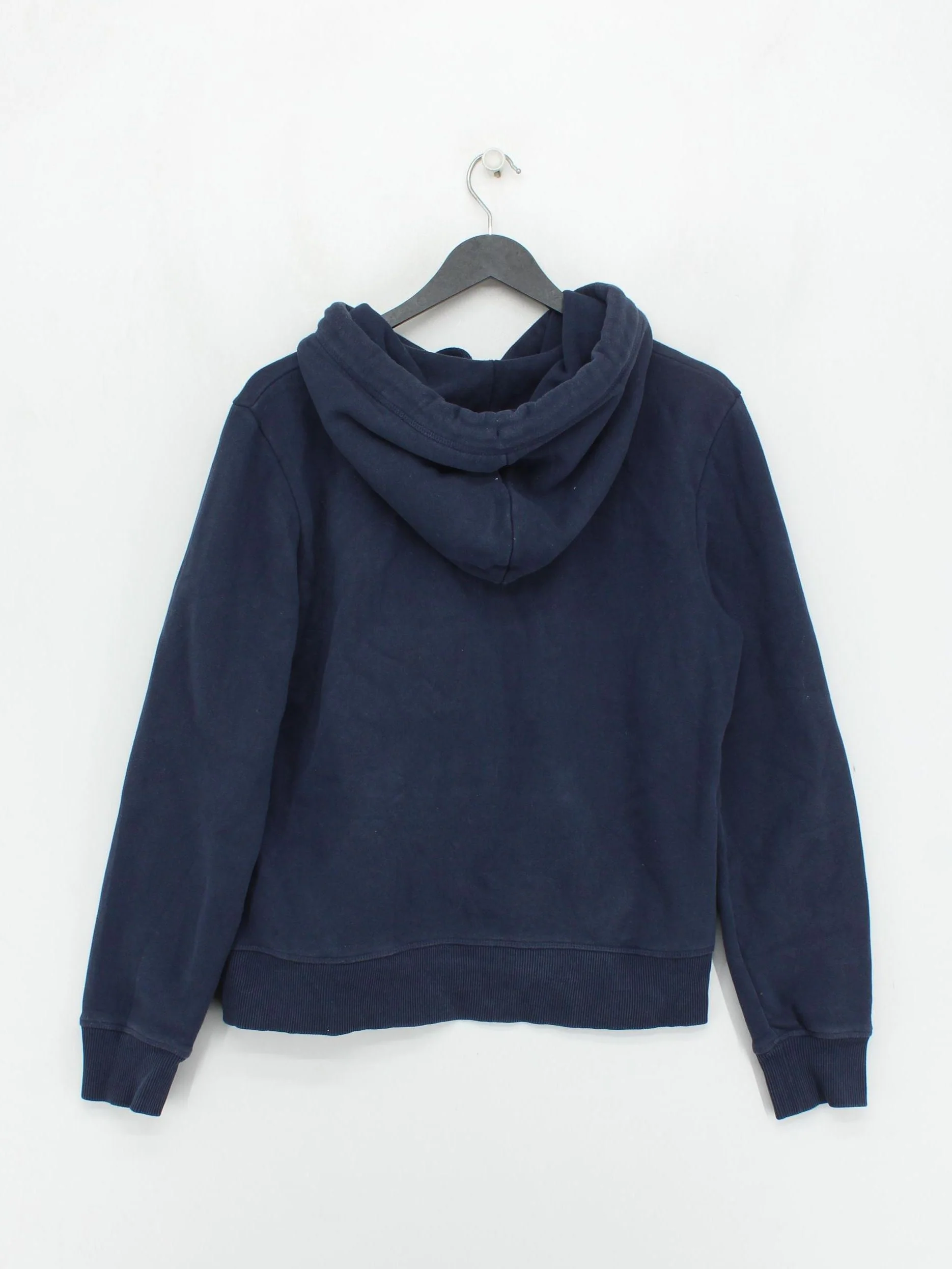 Superdry Women's Hoodie UK 12 Blue Cotton with Polyester Pullover - Image 2
