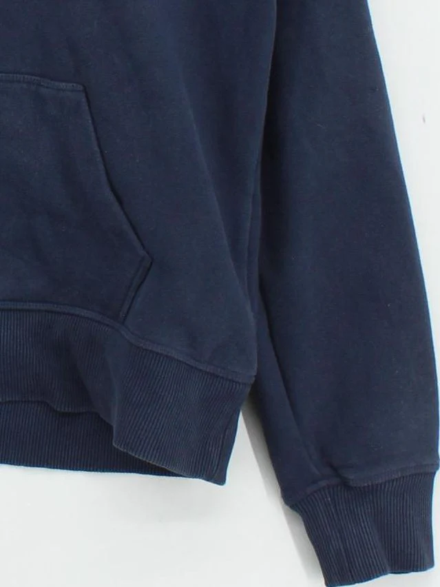 Superdry Women's Hoodie UK 12 Blue Cotton with Polyester Pullover - Image 4