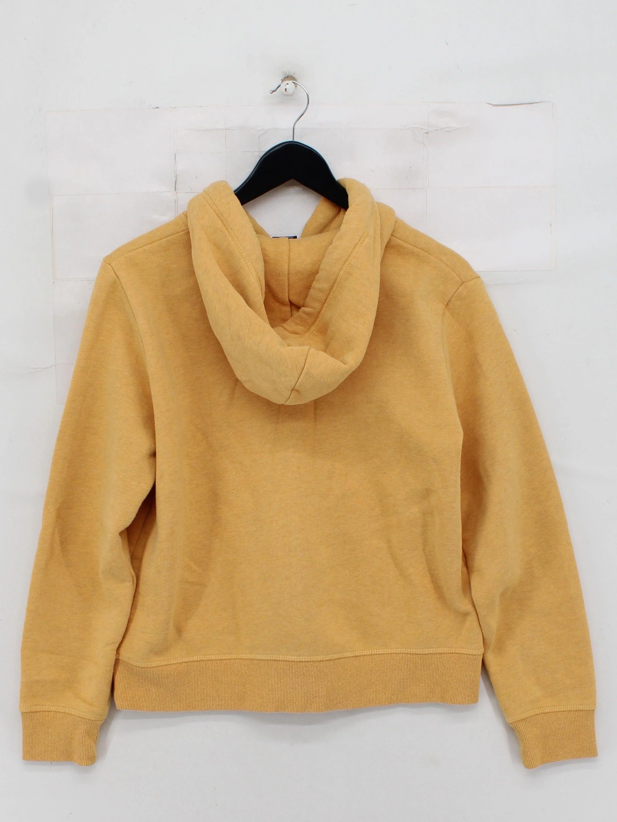 Superdry Women's Hoodie UK 12 Yellow 100% Other Pullover - Image 2