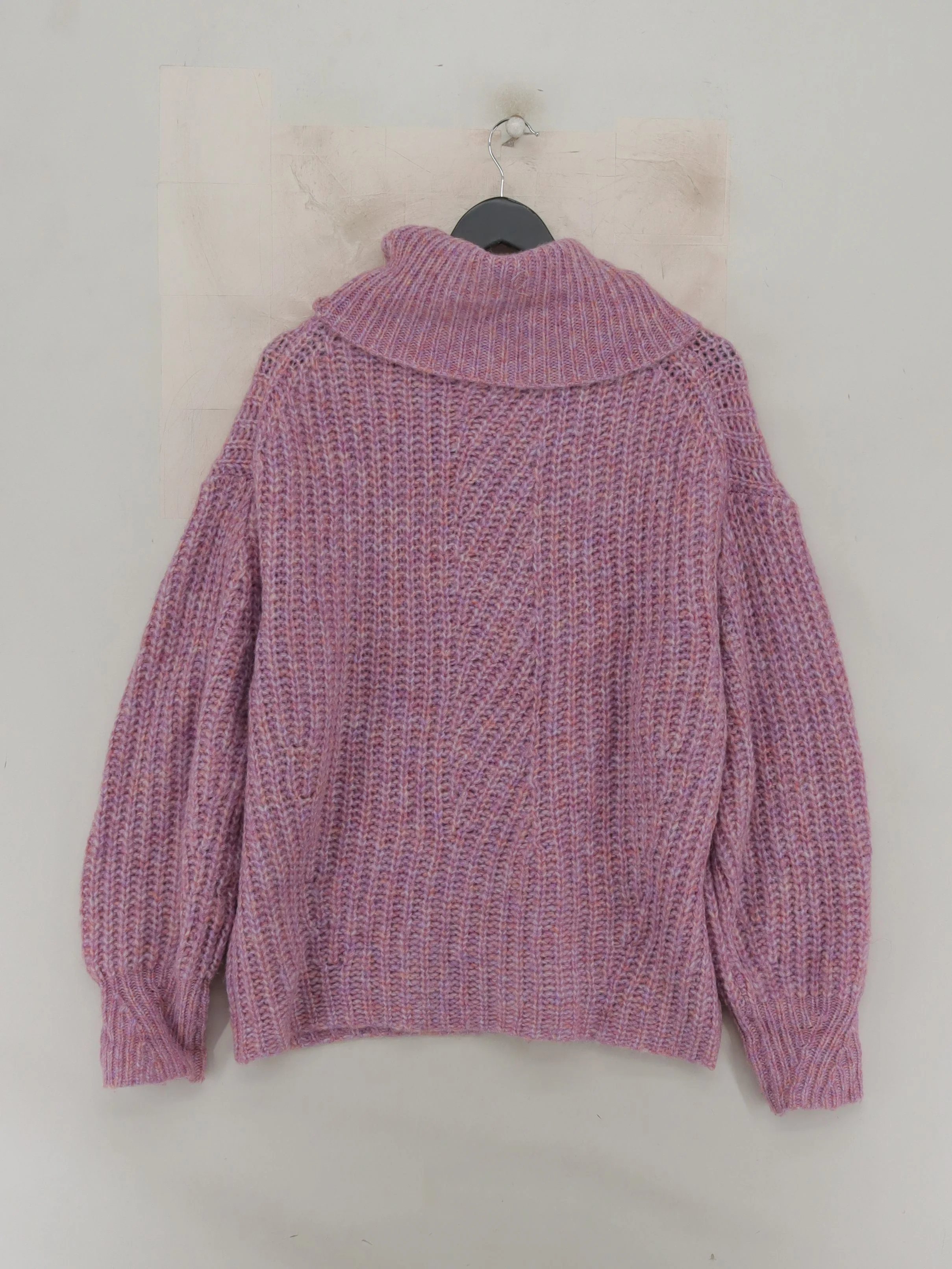 Superdry Women's Jumper M Purple Acrylic with Polyester, Wool, Nylon Pullover - Image 2