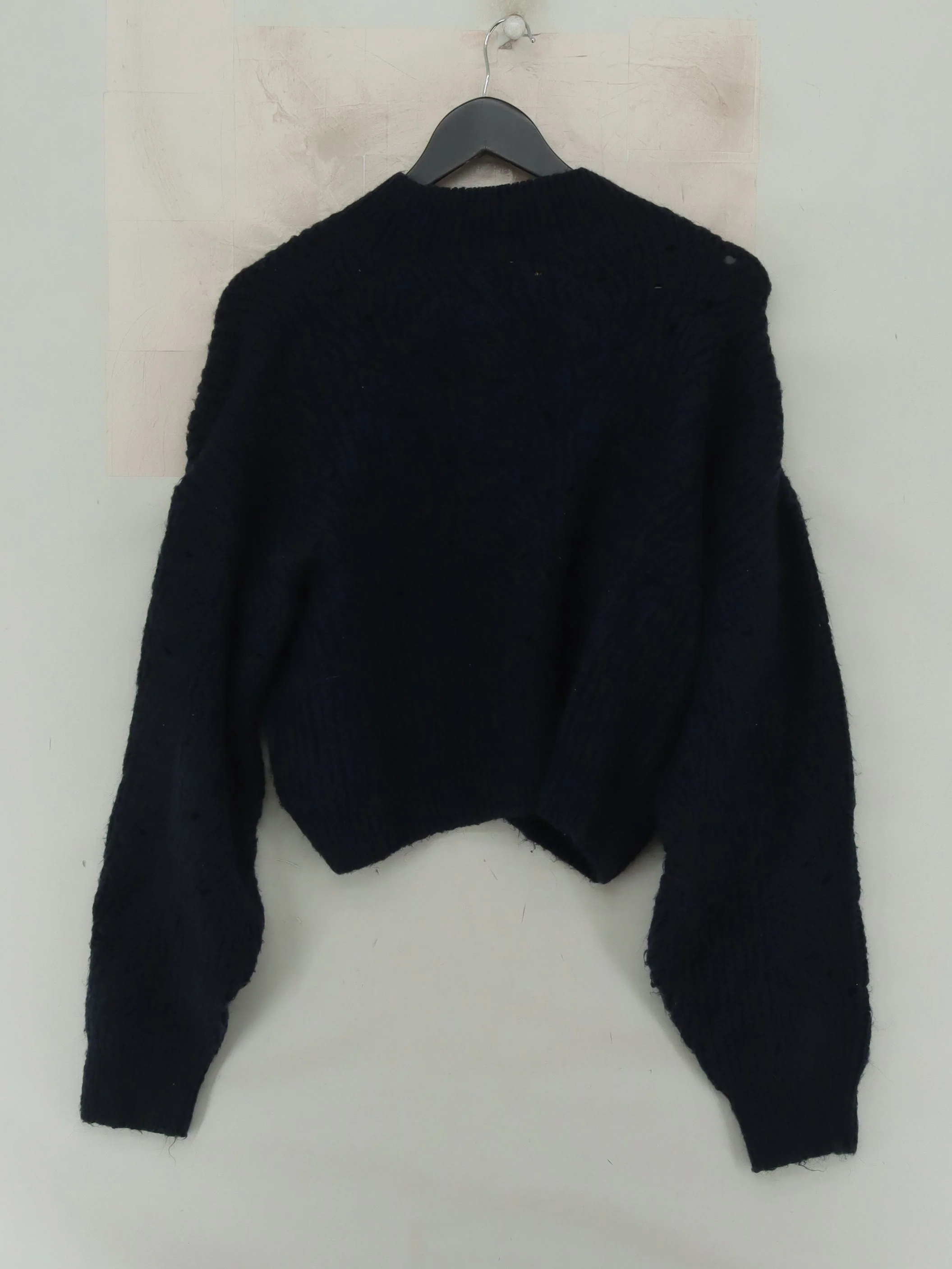Superdry Women's Jumper UK 10 Blue Acrylic with Polyamide, Polyester Pullover - Image 2