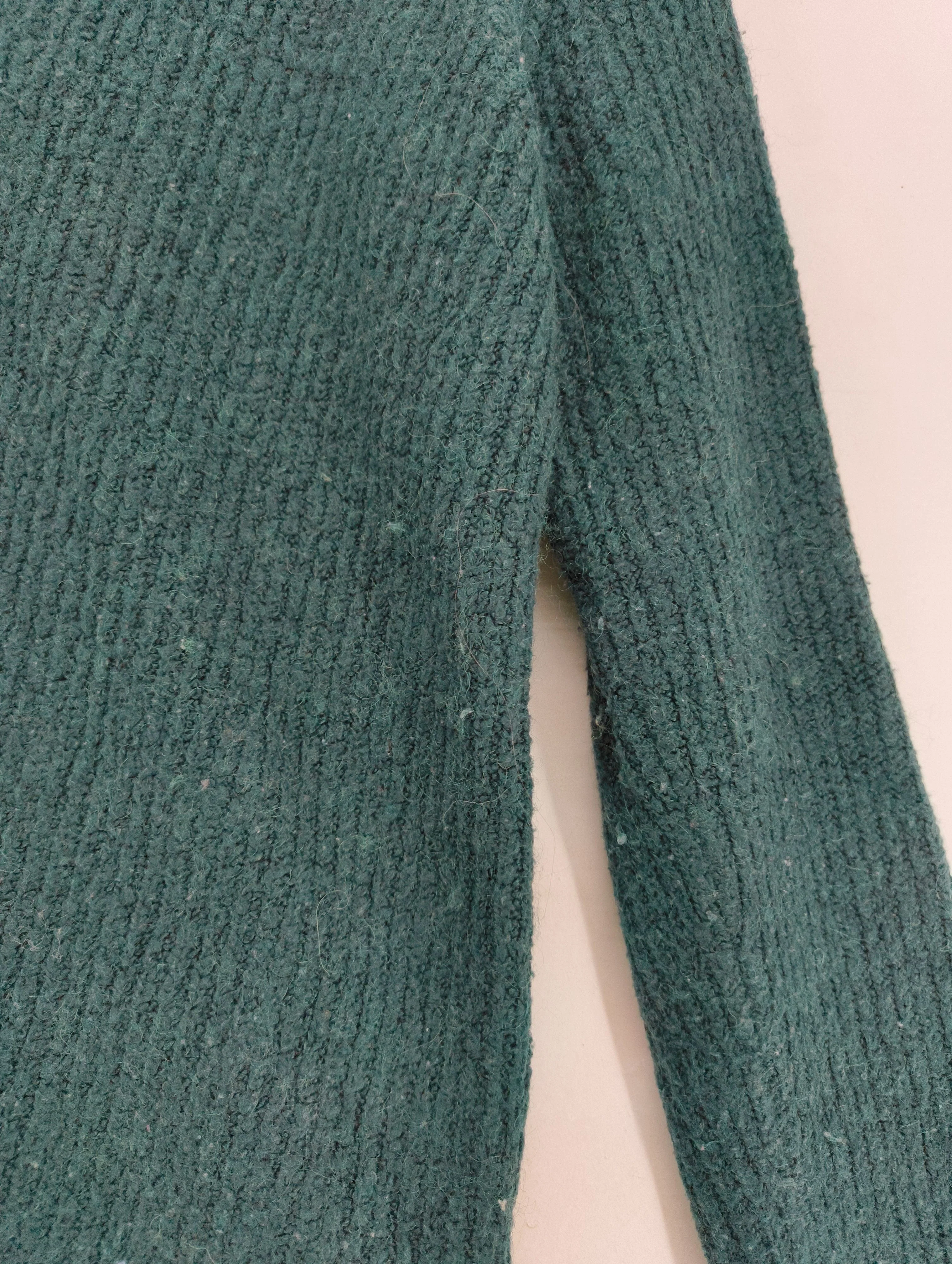 Superdry Women's Jumper UK 10 Green Acrylic with Nylon, Wool, Elastane Pullover - Image 5