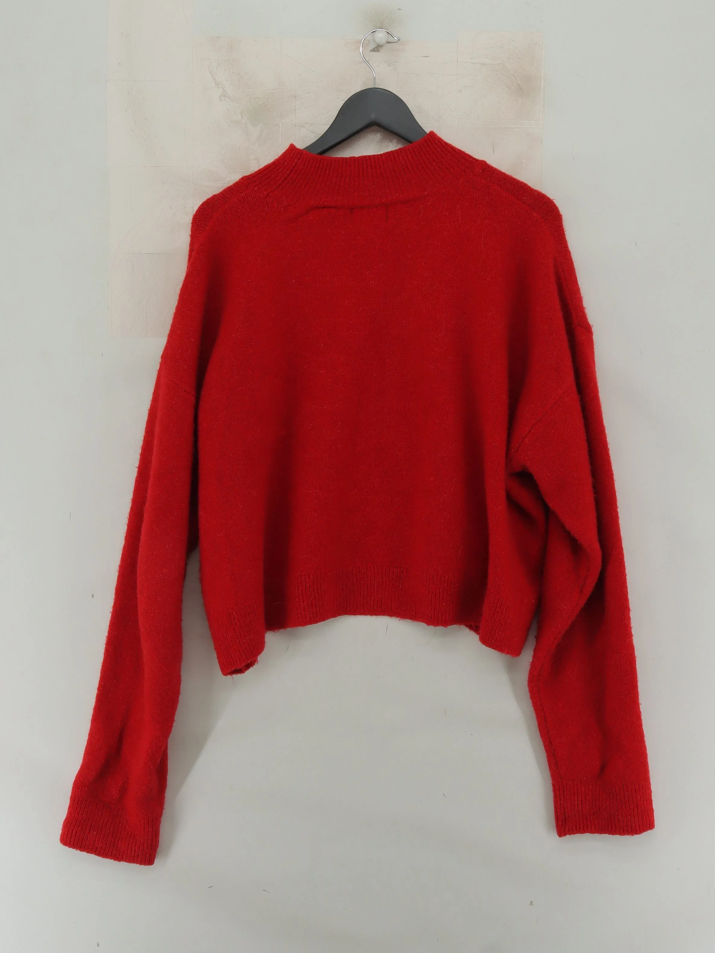 Superdry Women's Jumper UK 16 Red Acrylic - Image 2