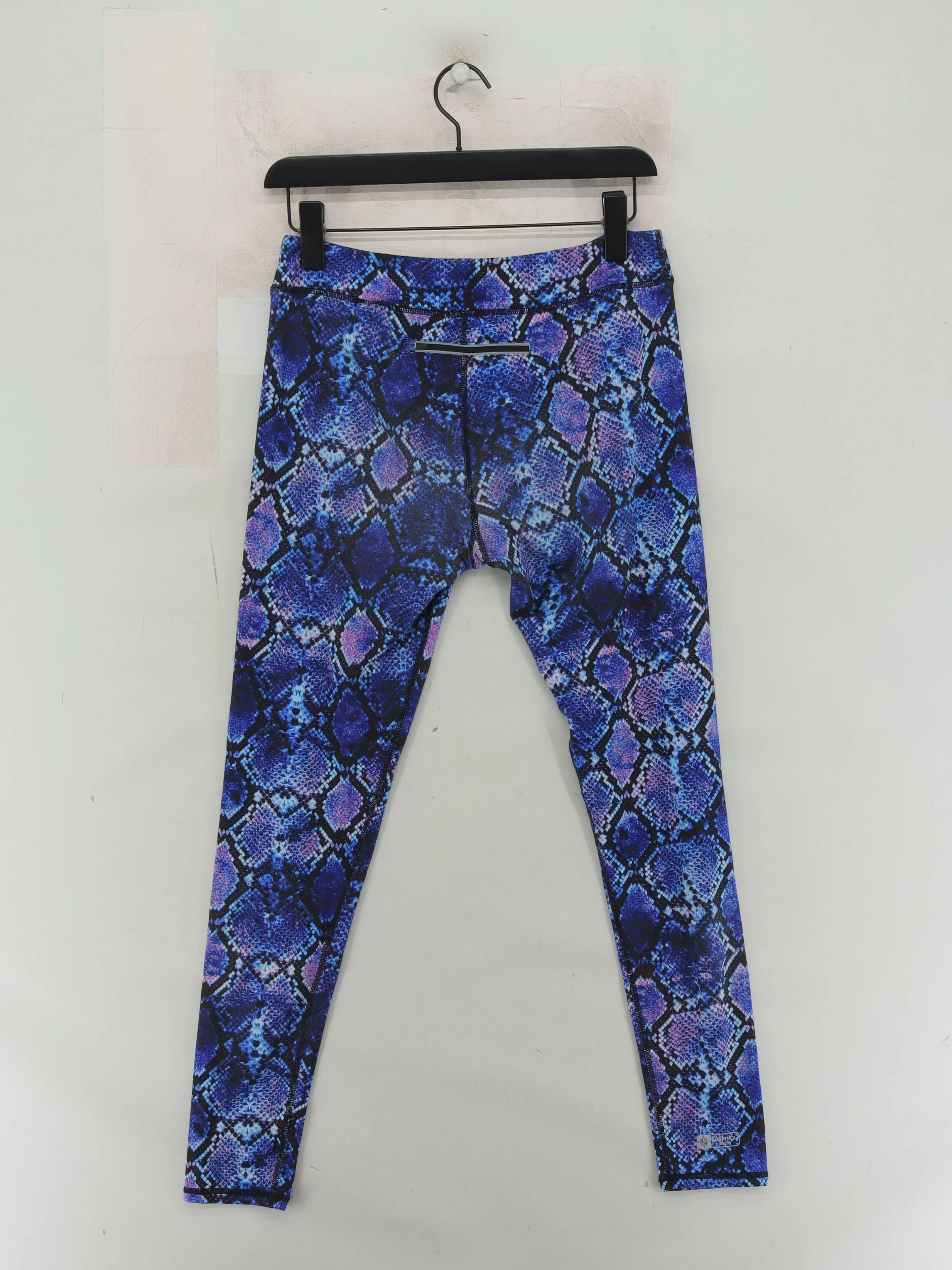 Superdry Women's Leggings M Blue Polyester with Elastane Full length - Image 2