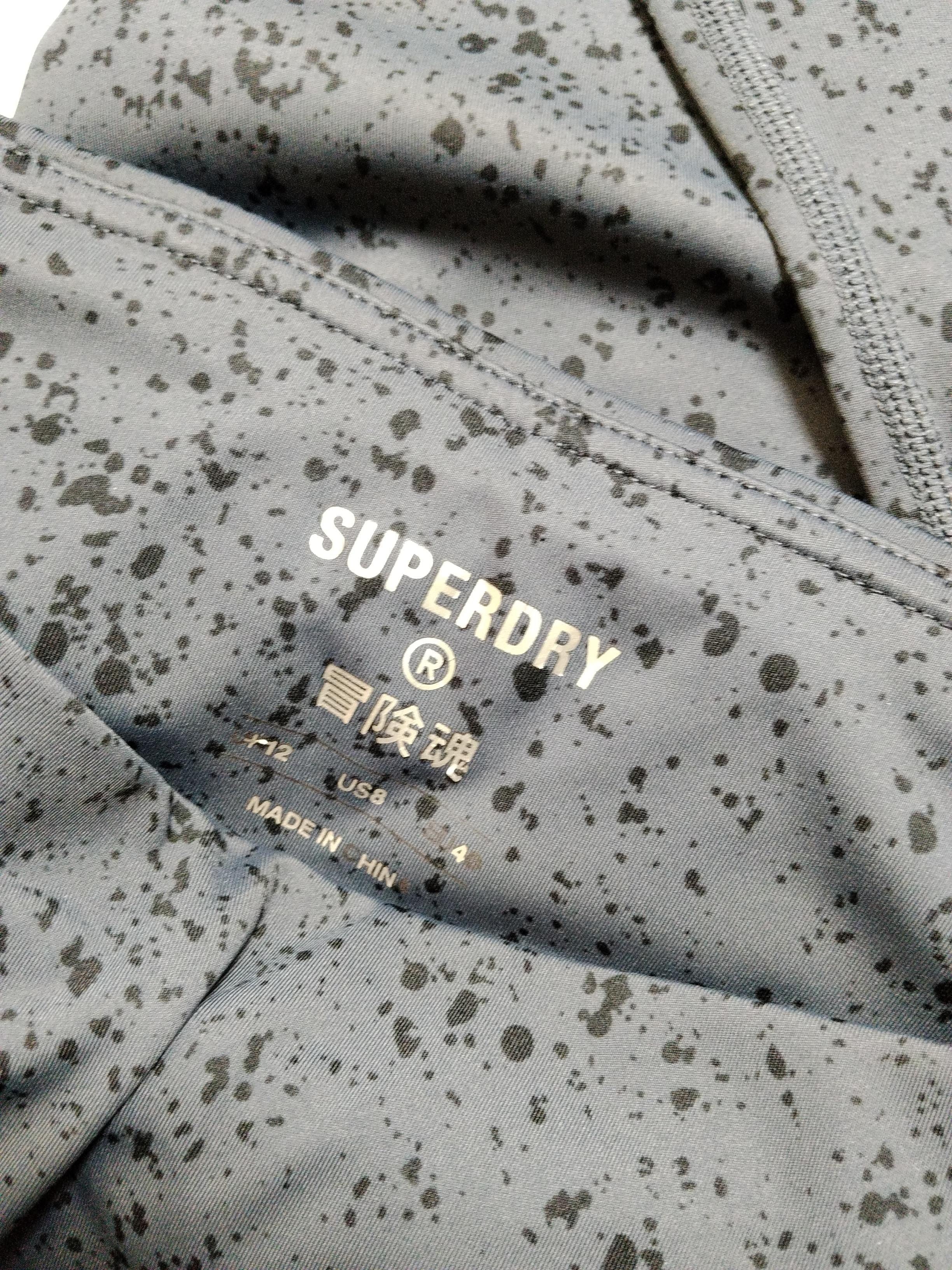 Superdry Women's Leggings UK 12 Grey 100% Other Full length - Image 5