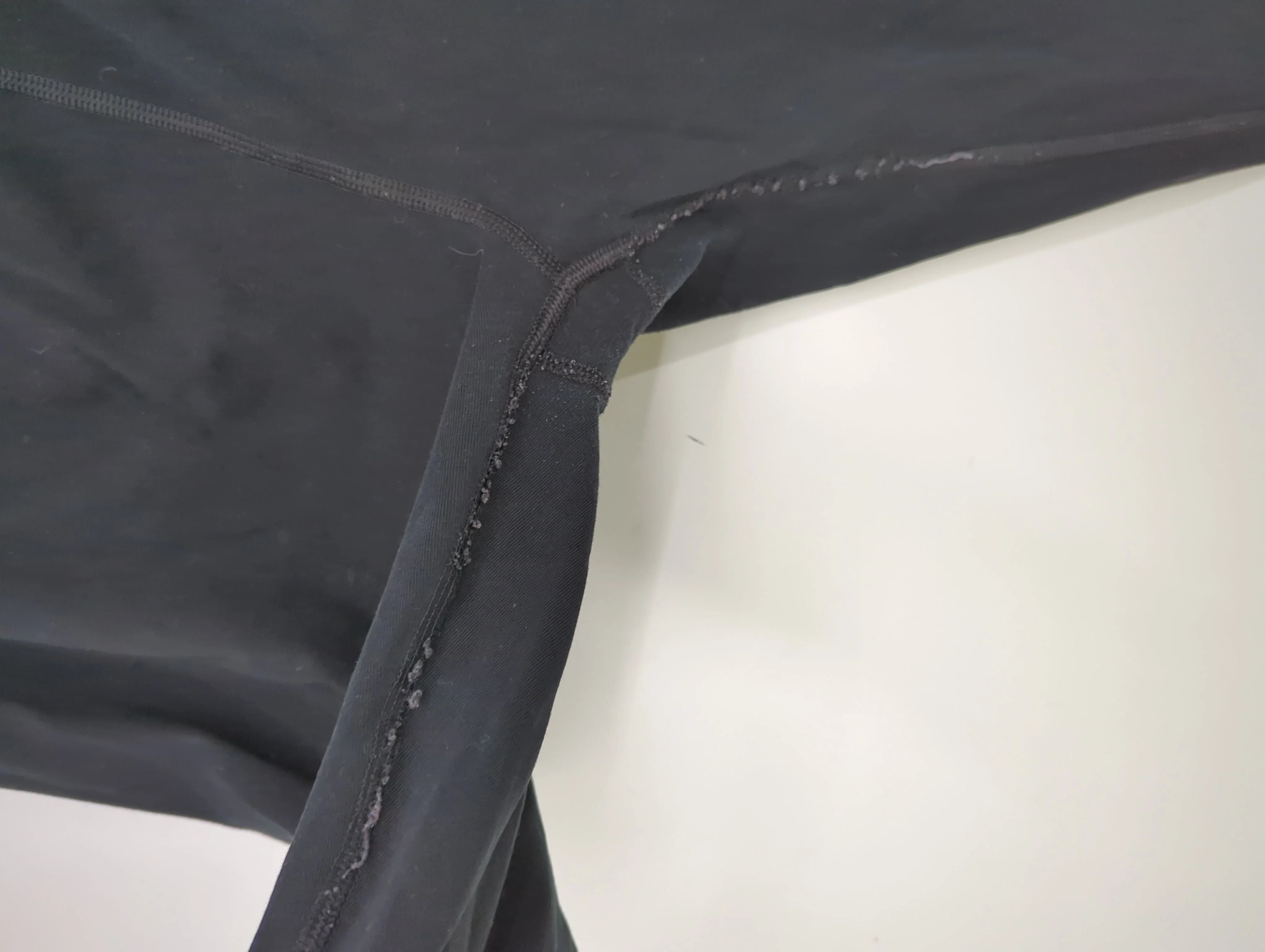 Superdry Women's Leggings UK 16 Black Cotton with Elastane Cropped - Image 5