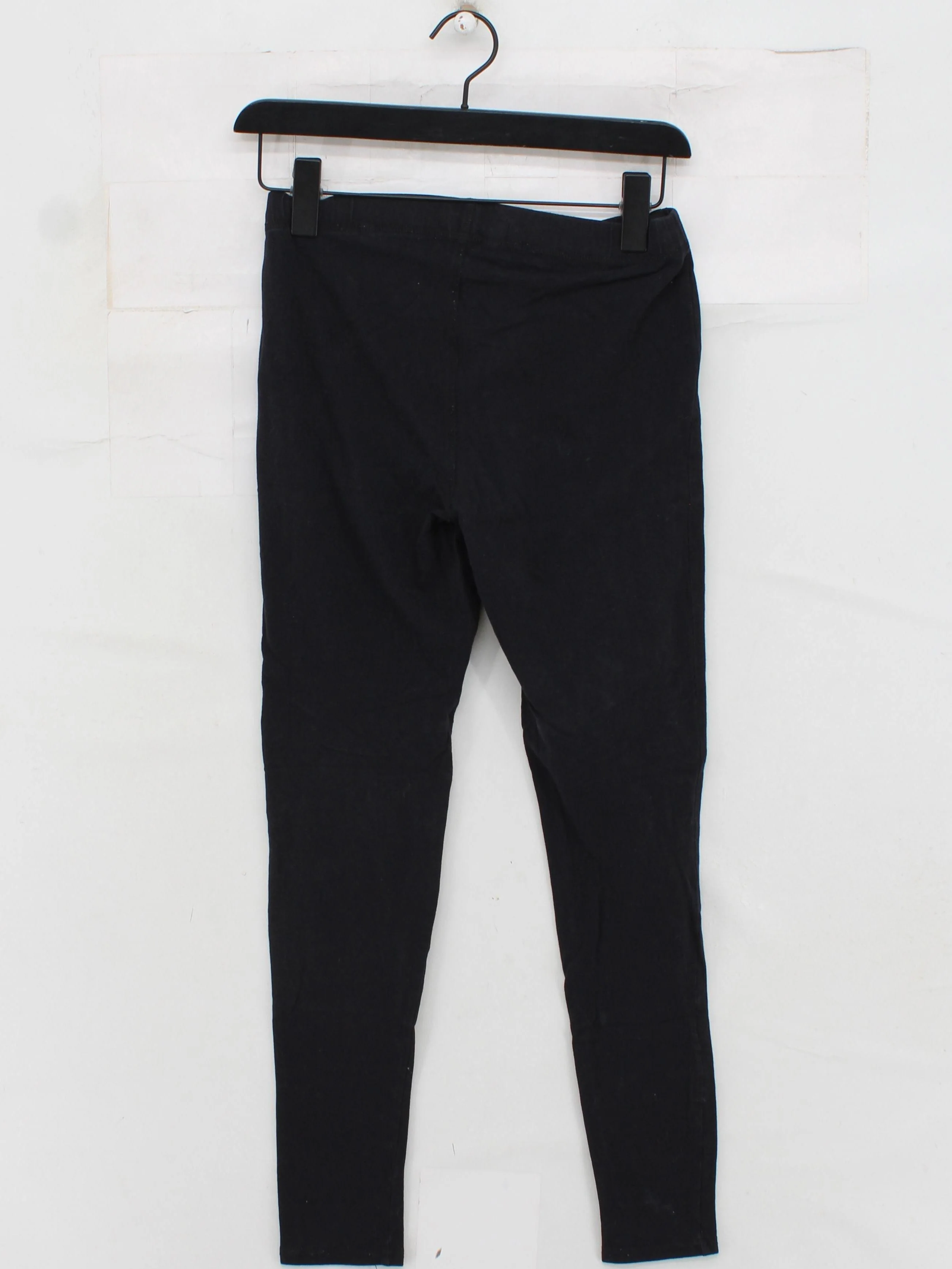 Superdry Women's Leggings XS Black Cotton with Elastane Full length - Image 2