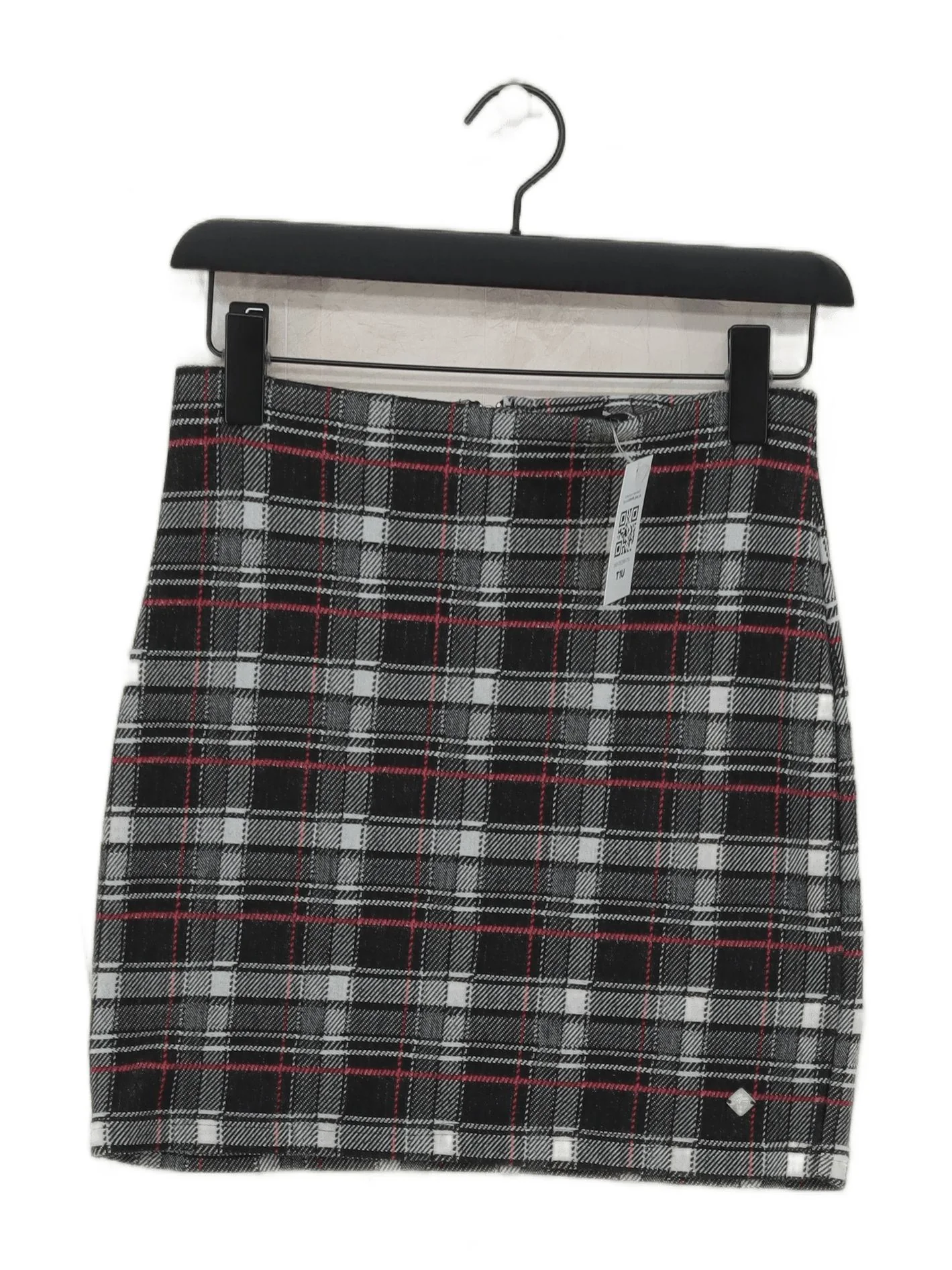 Superdry Women's Mini Skirt UK 10 Multi Polyester with Viscose, Elastane Mini