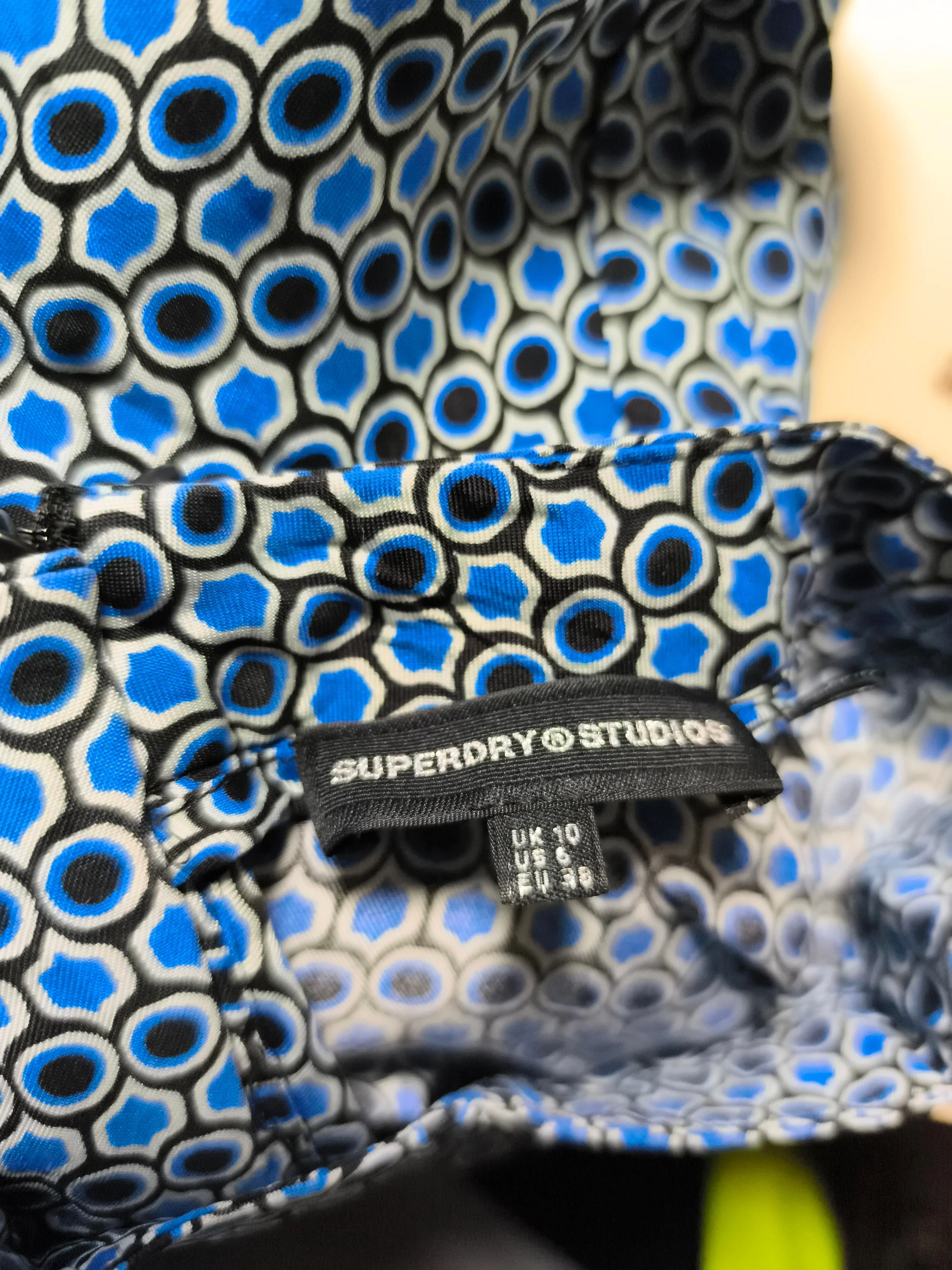 Superdry Women's Shirt UK 10 Multi Viscose with Other Basic - Image 5