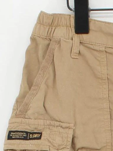 Superdry Women's Shorts UK 16 Tan 100% Cotton Cargo - Image 4