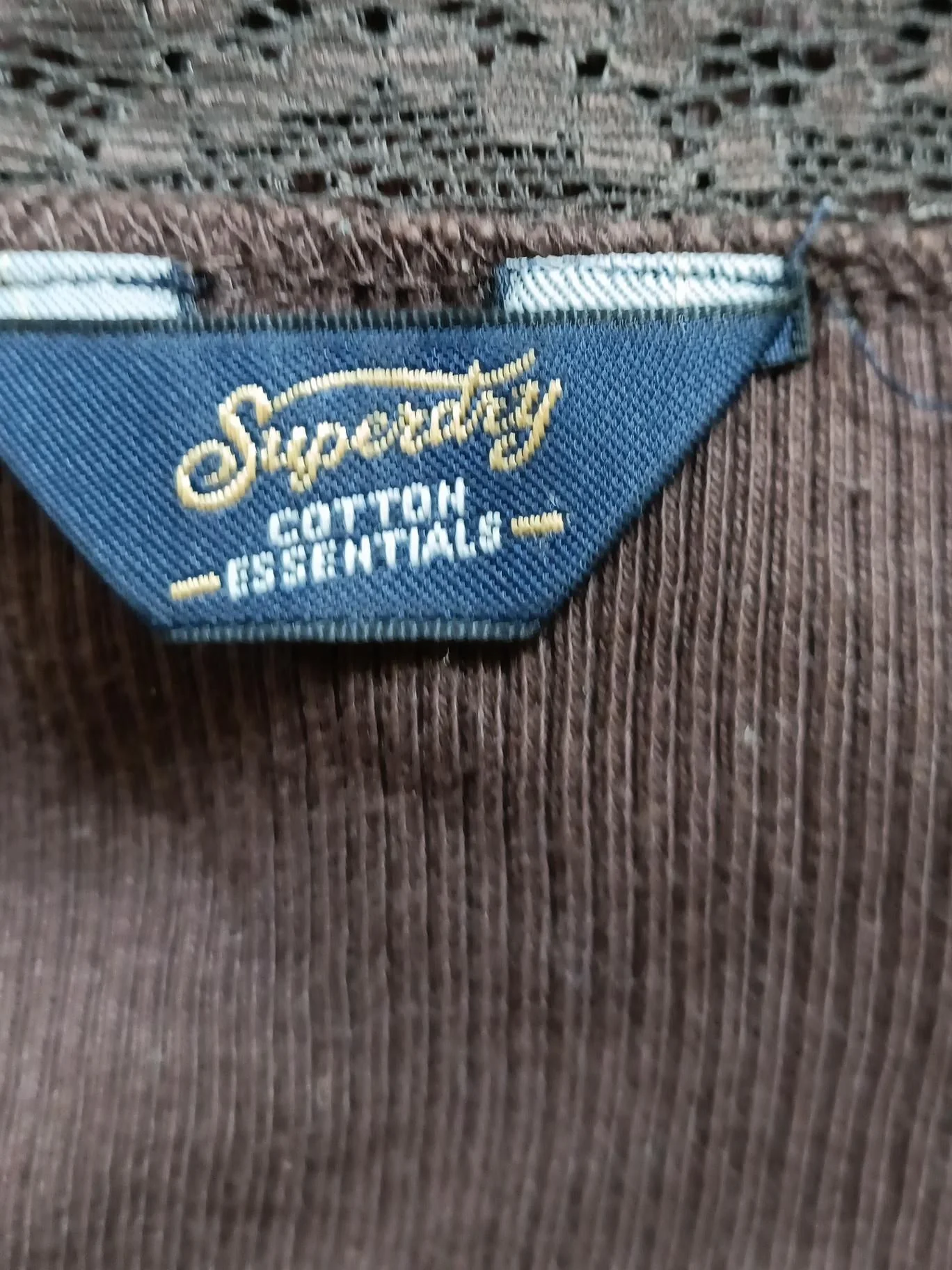 Superdry Women's T-Shirt M Brown Cotton with Polyester Camisole - Image 6