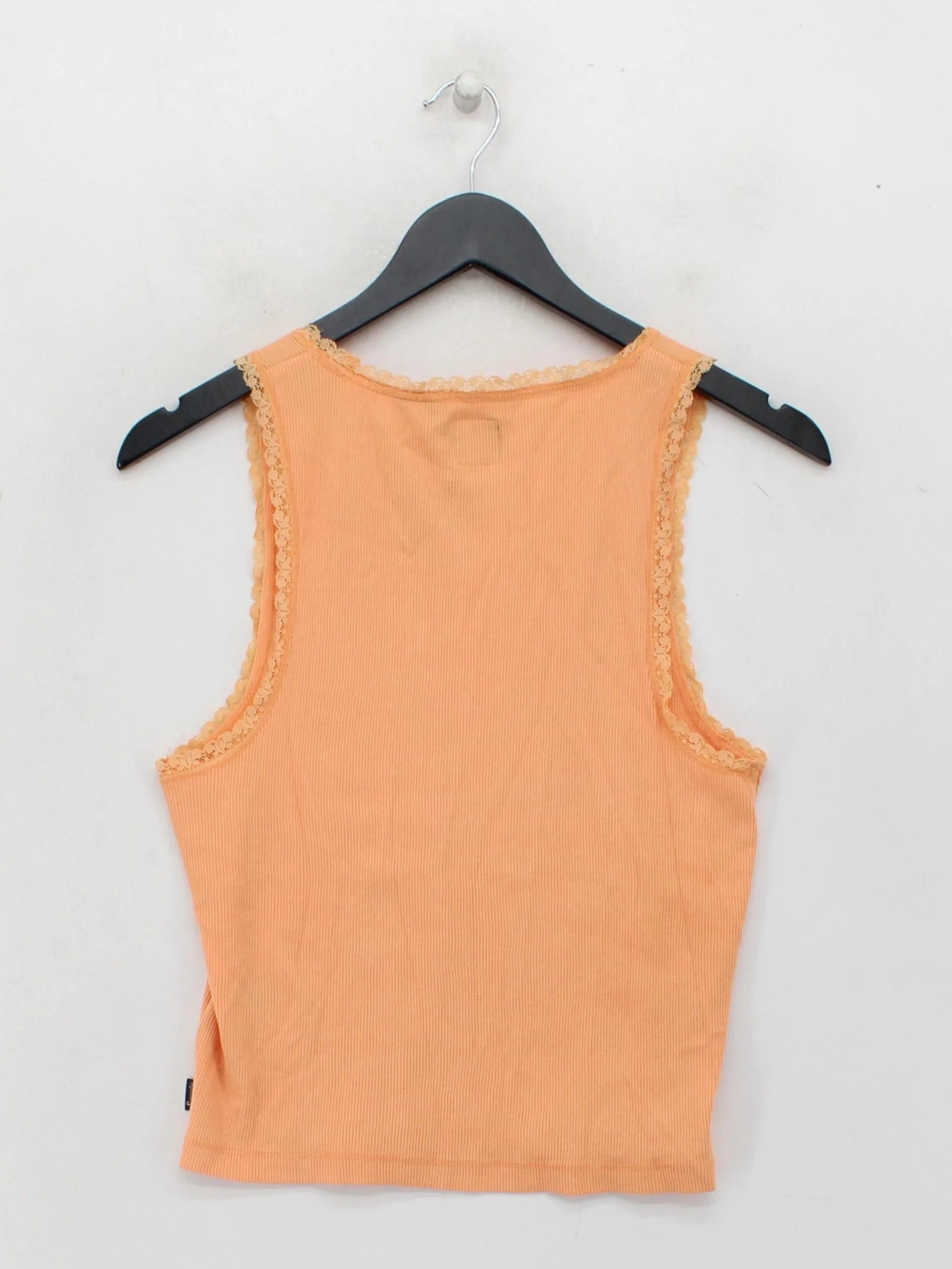 Superdry Women's T-Shirt M Orange Cotton with Polyester Basic - Image 2