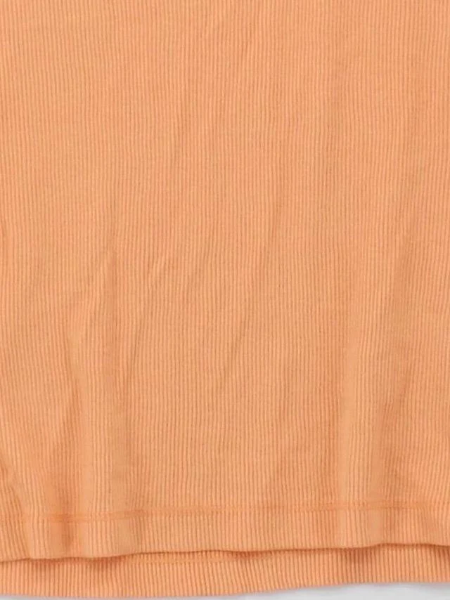 Superdry Women's T-Shirt M Orange Cotton with Polyester Basic - Image 4