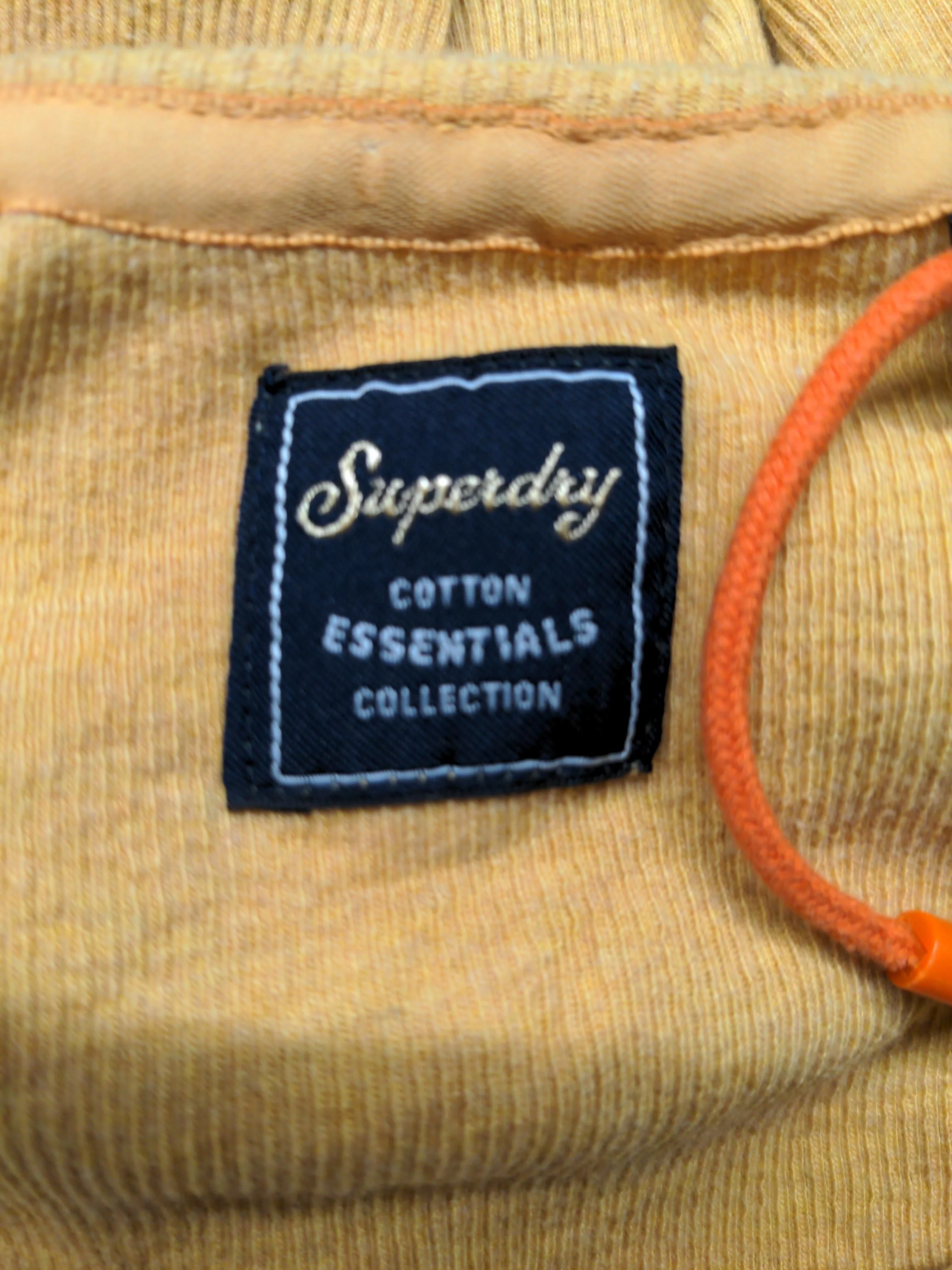 Superdry Women's T-Shirt M Yellow Cotton with Polyester Basic - Image 5